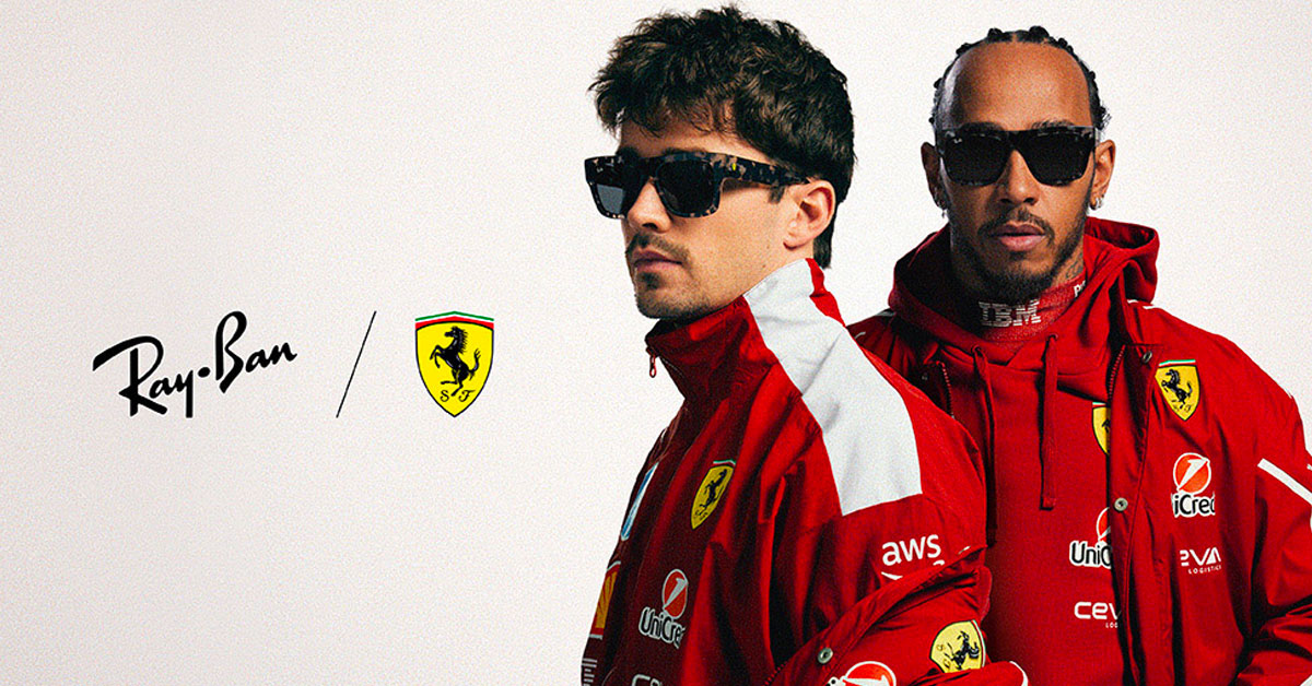Ray-Ban Scuderia Ferrari Collection in Dubai – The Ultimate Fusion of Style & Speed