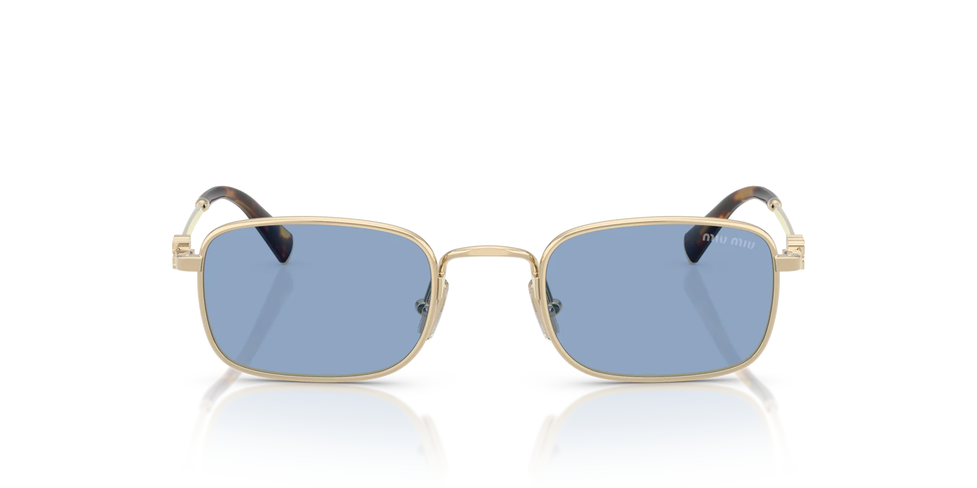 MIU MIU SUNGLASSES LOGO - MU A53S ZVN60O 49