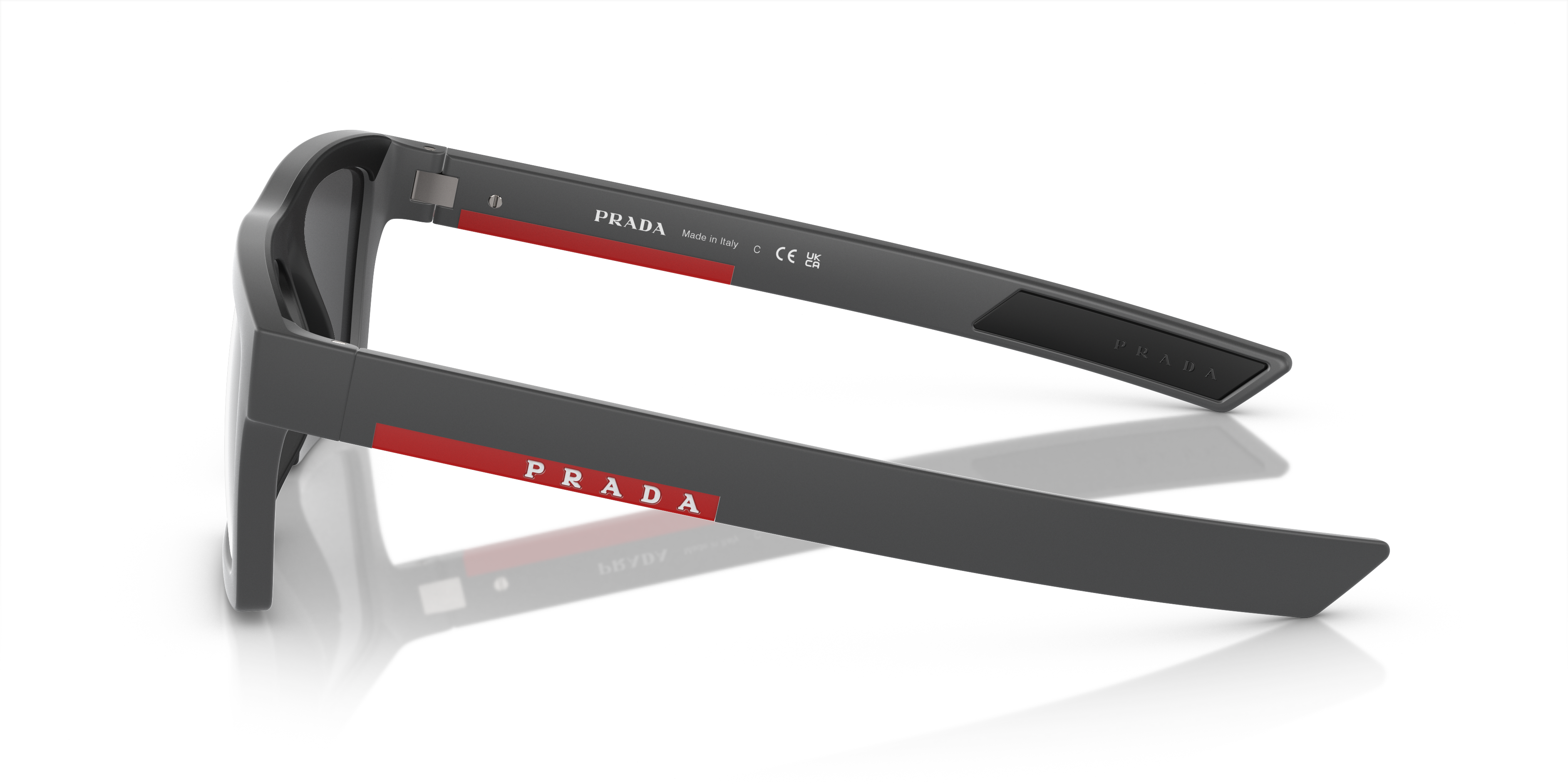 PRADA LINEA ROSSA SUNGLASSES - PS 02ZSU 18K60A 55