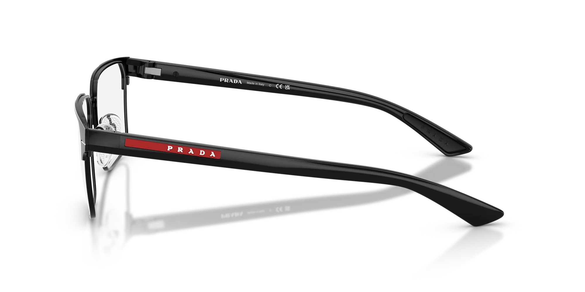 PRADA LINEA ROSSA EYEGLASSES - PS 50TV 1AB1O1 57