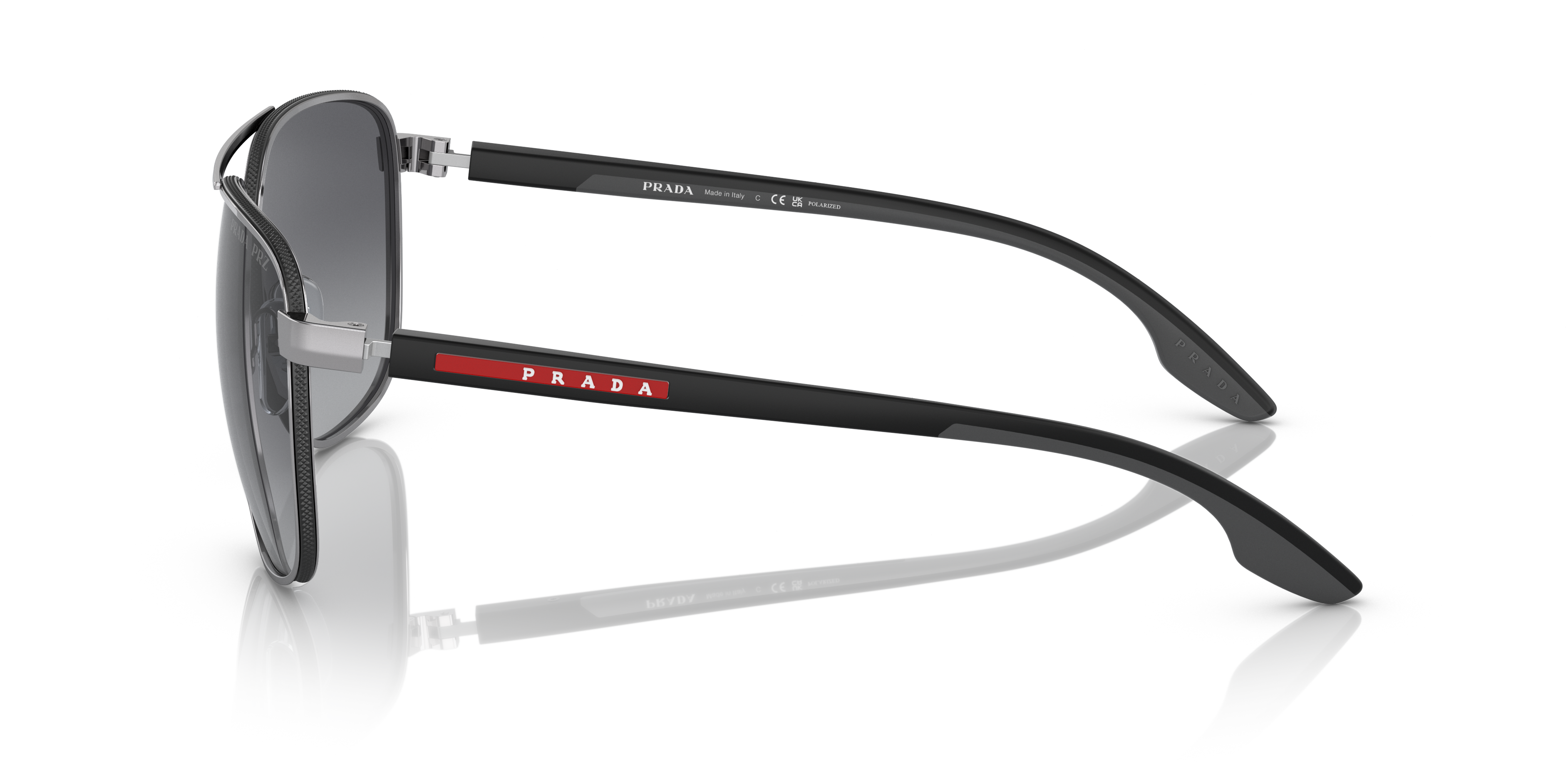 PRADA LINEA ROSSA SUNGLASSES - PS 50YS 5AV06G 62