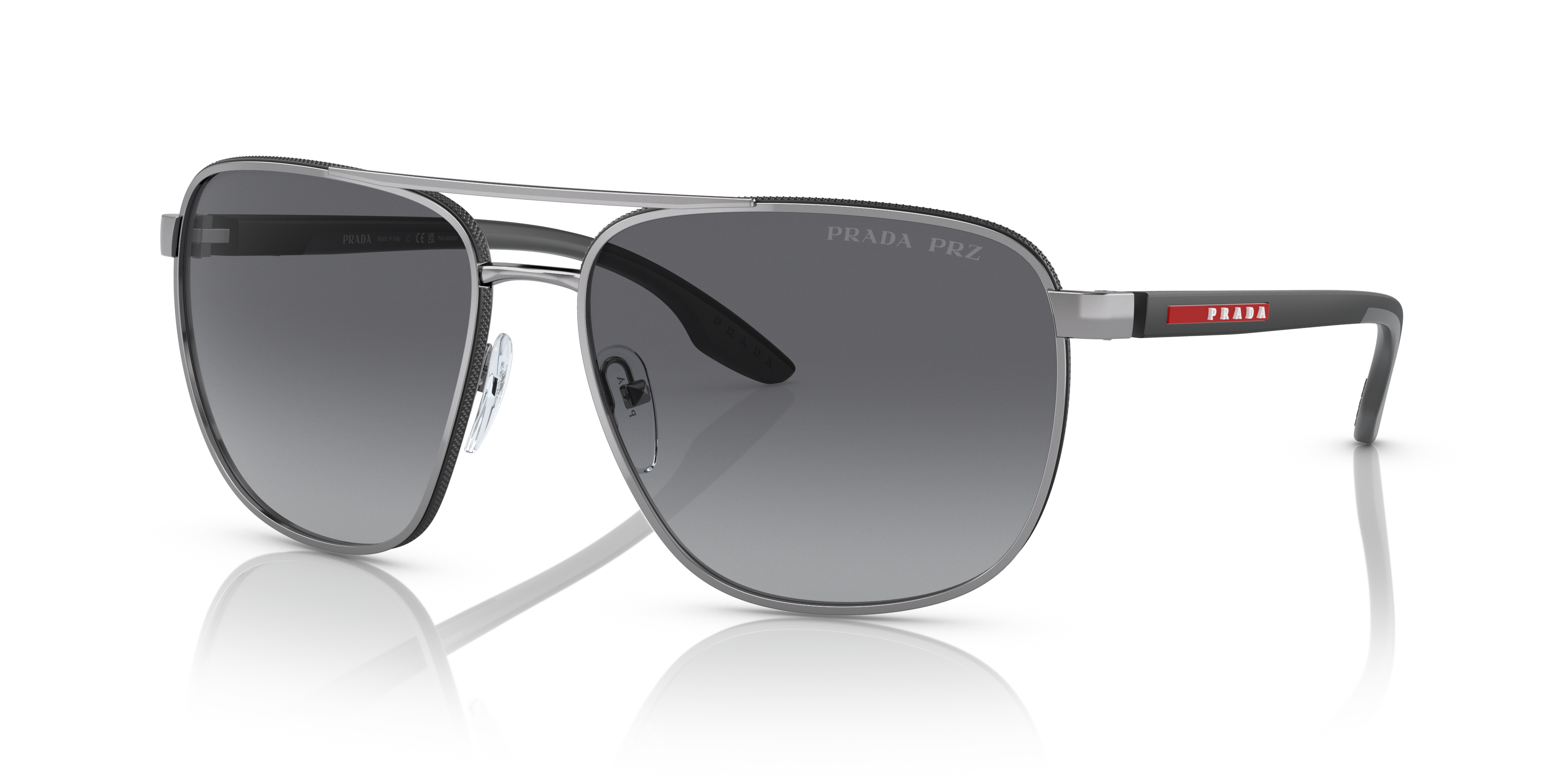 PRADA LINEA ROSSA SUNGLASSES - PS 50YS 5AV06G 62