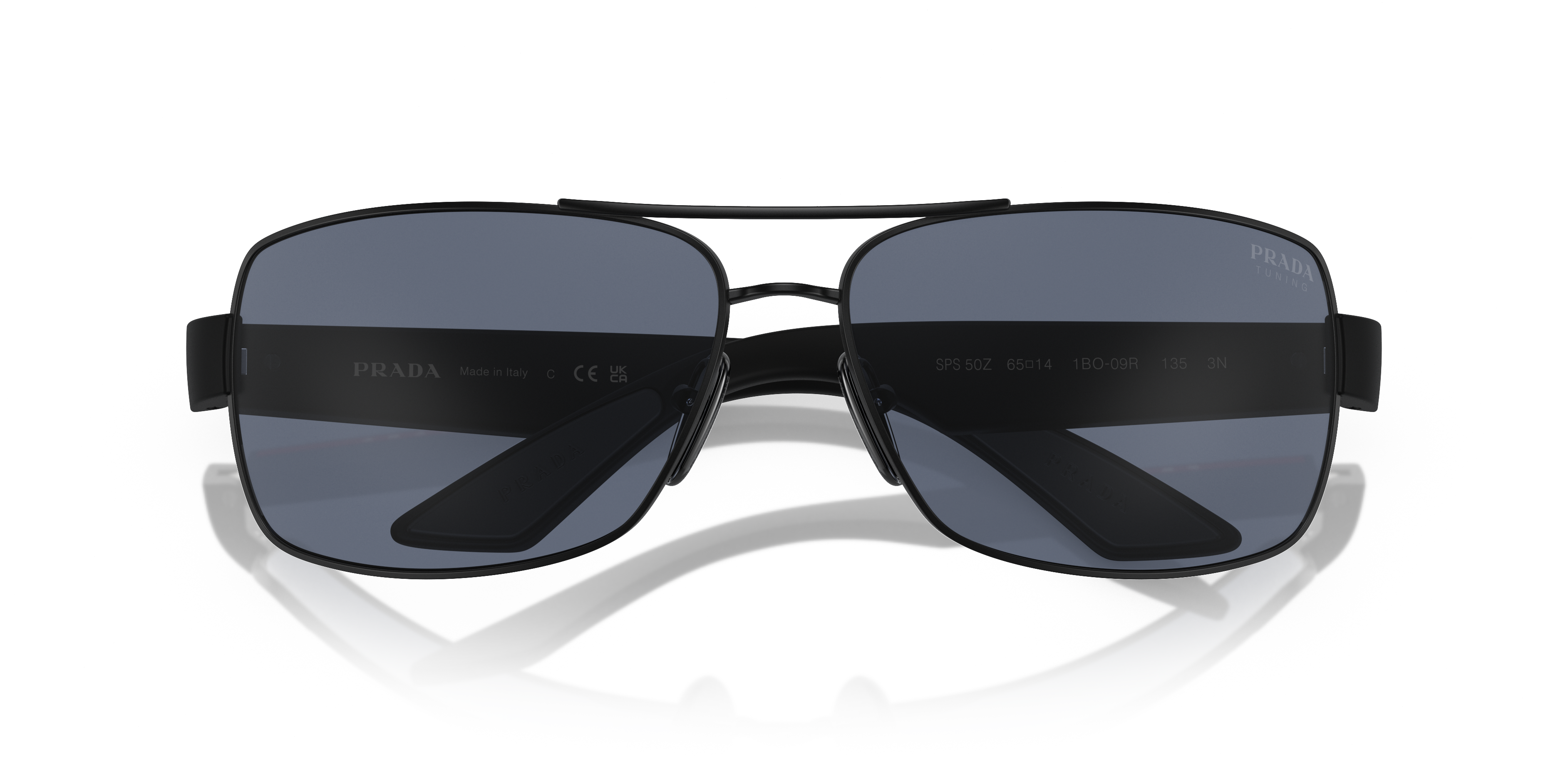 نظارة برادا لينيا روسا الشمسية - PS 50ZS 1BO09R 65