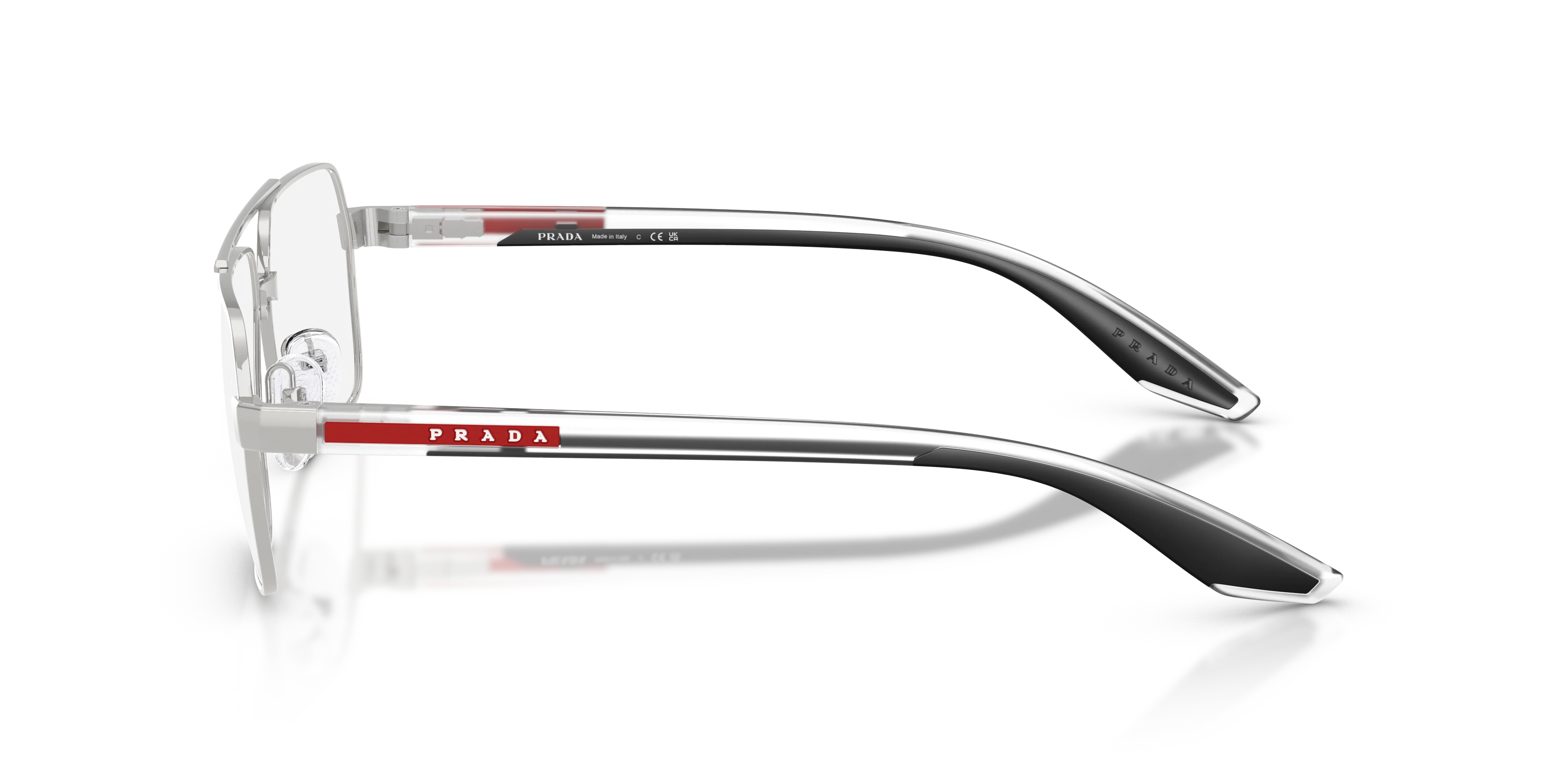 PRADA LINEA ROSSA EYEGLASSES - PS 51TV 1BC1O1 57