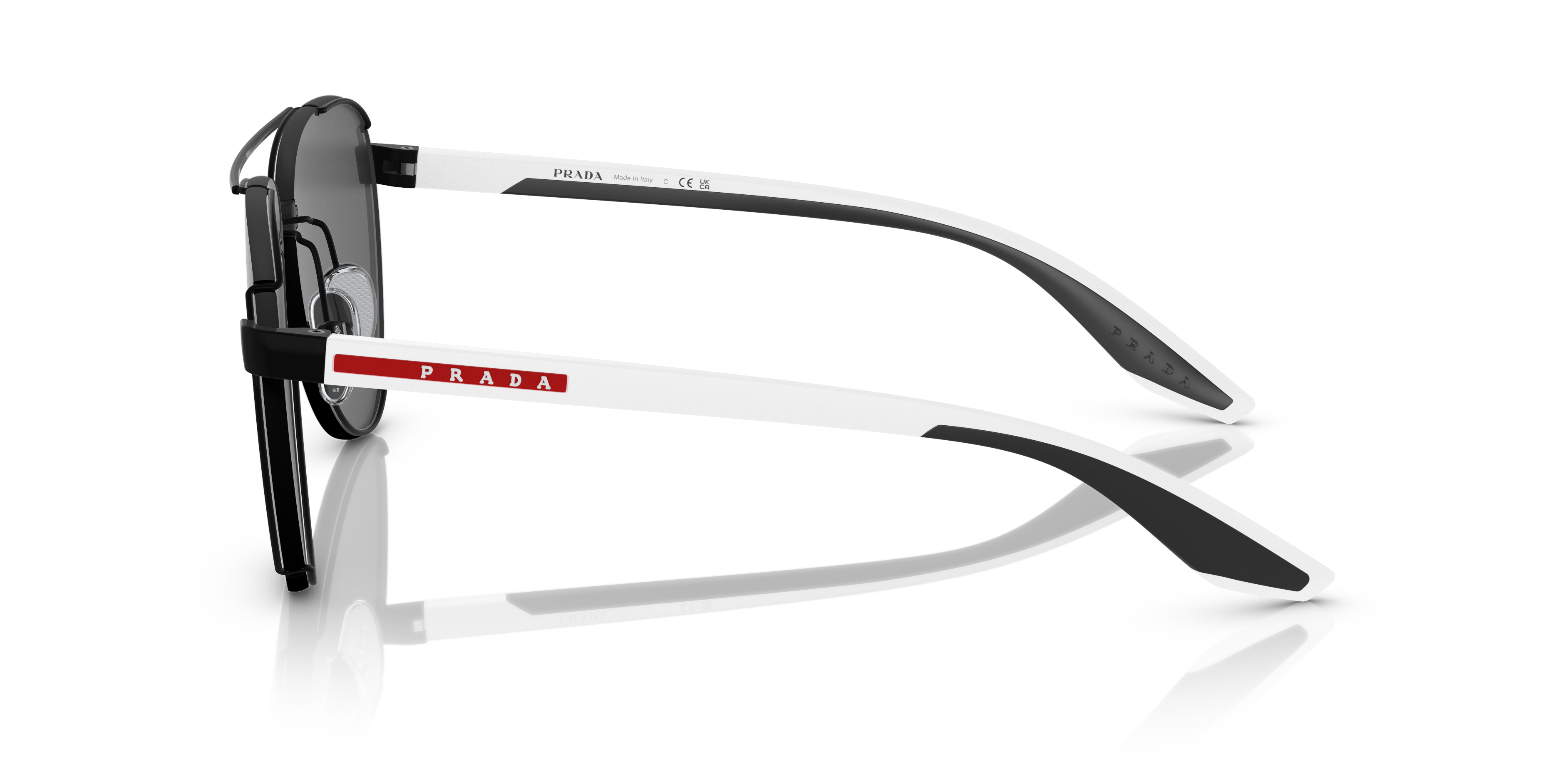 نظارة برادا لينيا روسا الشمسية - PS 51YS 1BO06F 61