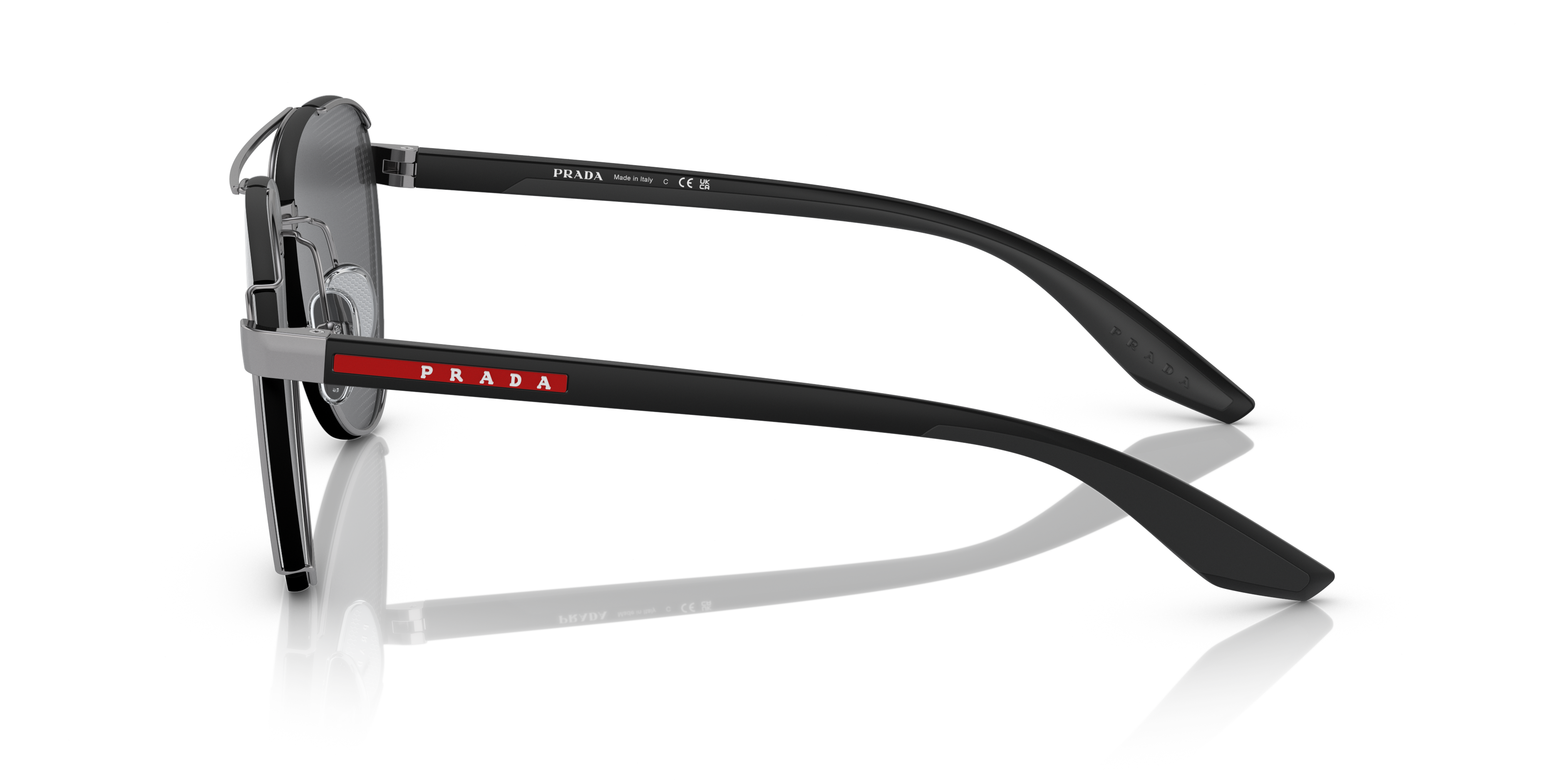 نظارة برادا لينيا روسا الشمسية - PS 51YS 5AV07U 61