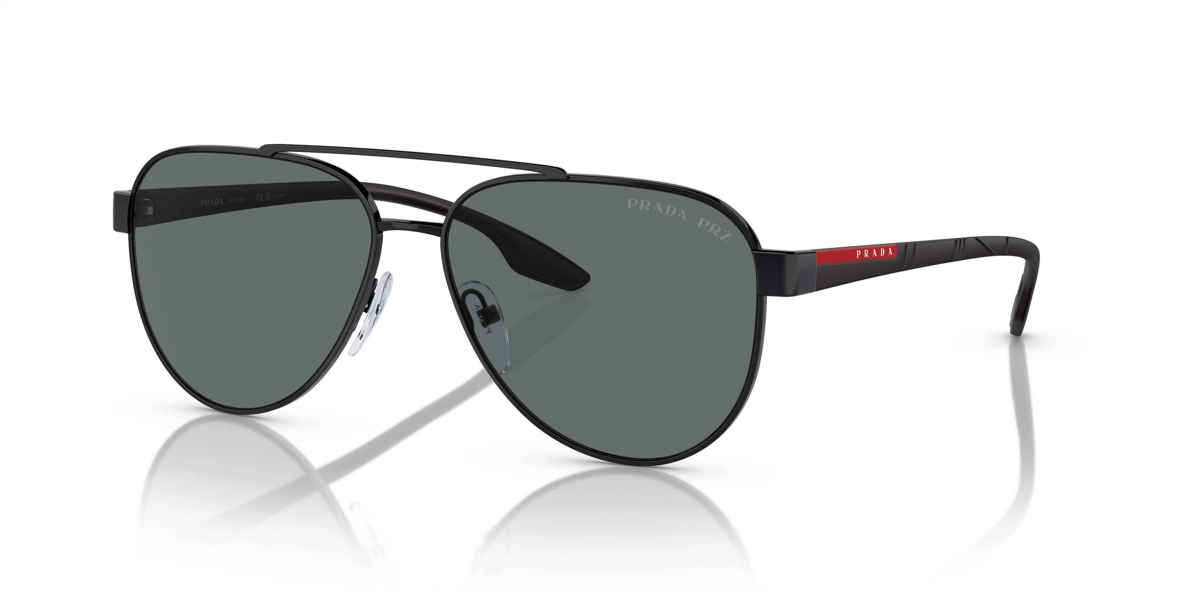 PRADA LINEA ROSSA SUNGLASSES - 54TS 1AB5Z1 58