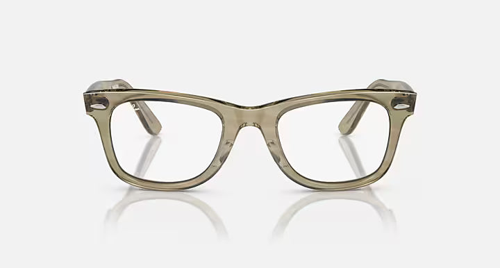 RAY-BAN SUNGLASSES WAYFARER - RB2140 1387GG 50 - Photo Striped Gray