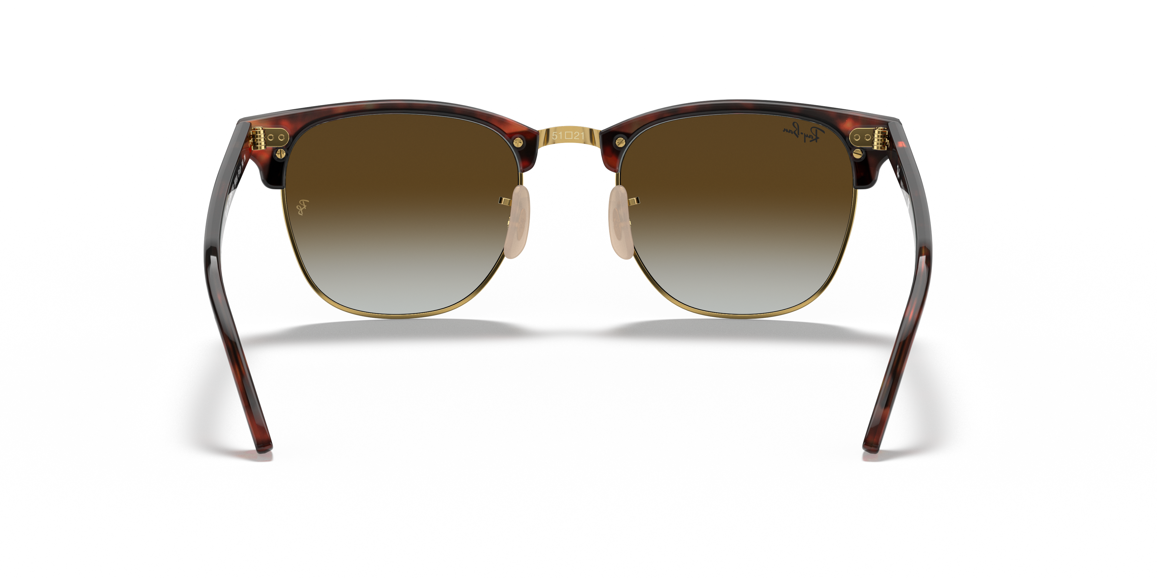 RAY-BAN SUNGLASSES CLUBMASTER - RB3016 990/9J 51