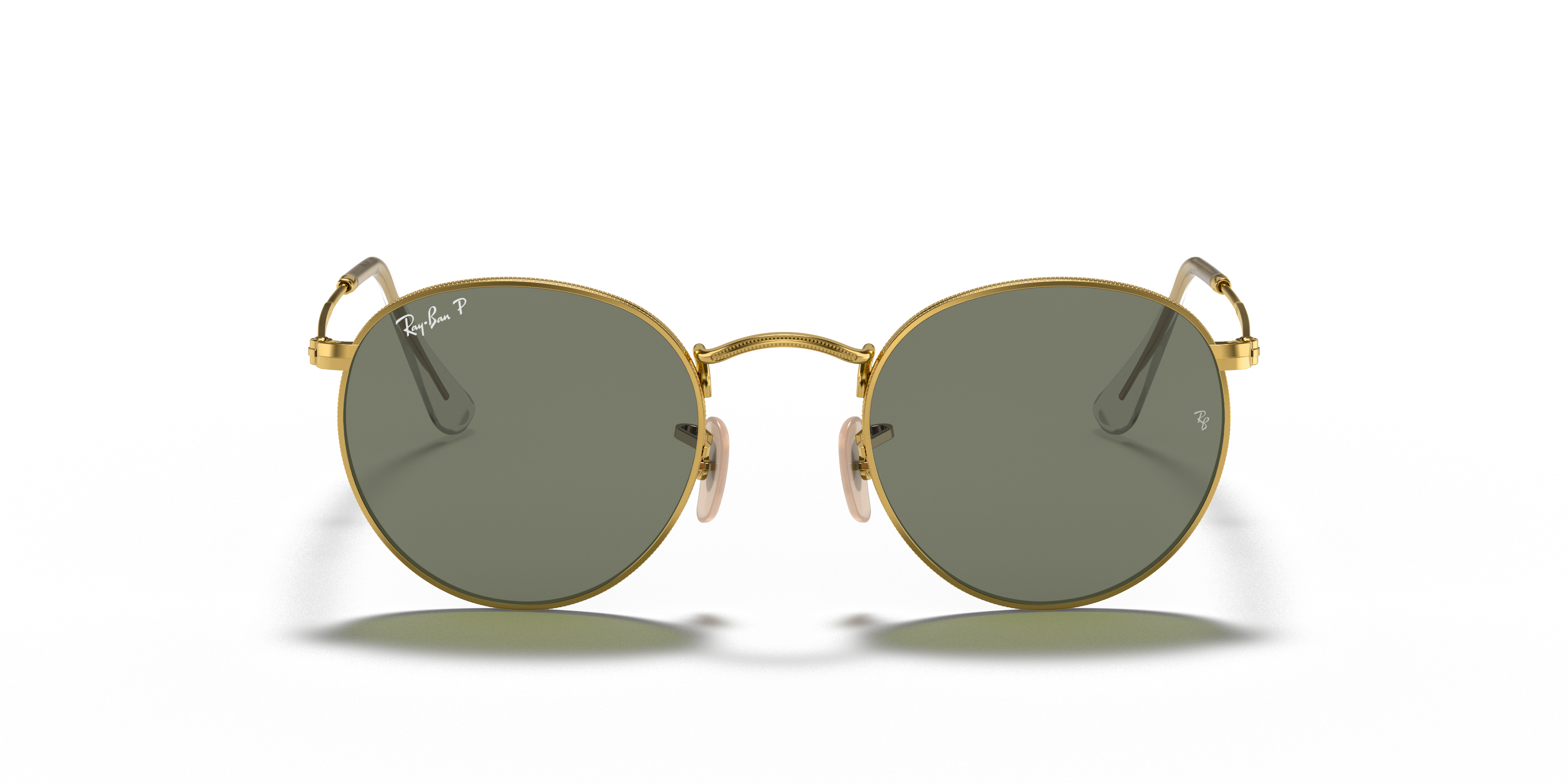 RAY-BAN SUNGLASSES ROUND METAL - RB3447 001/58 50