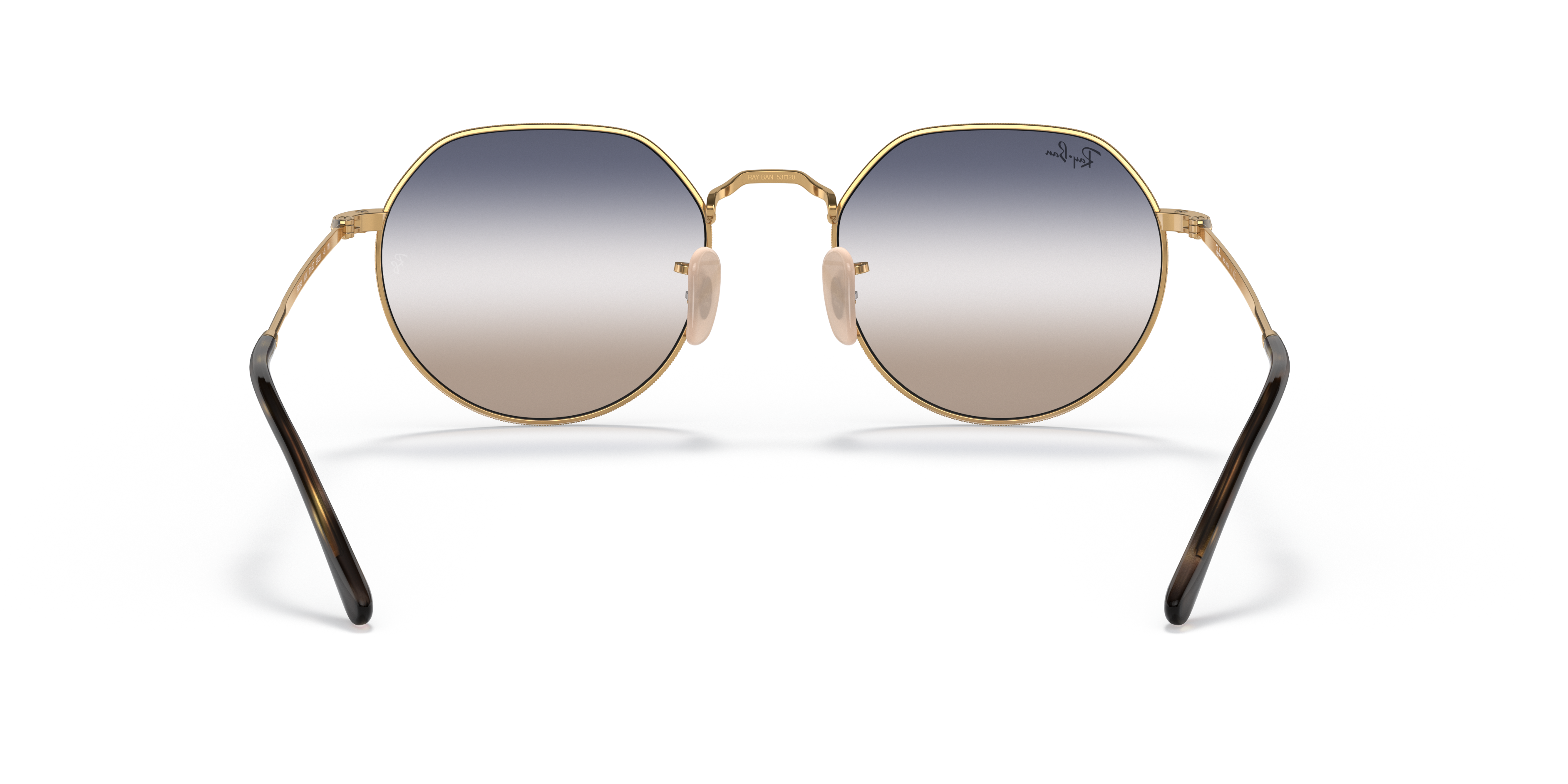 RAY-BAN SUNGLASSES JACK - RB3565 001/GD 53