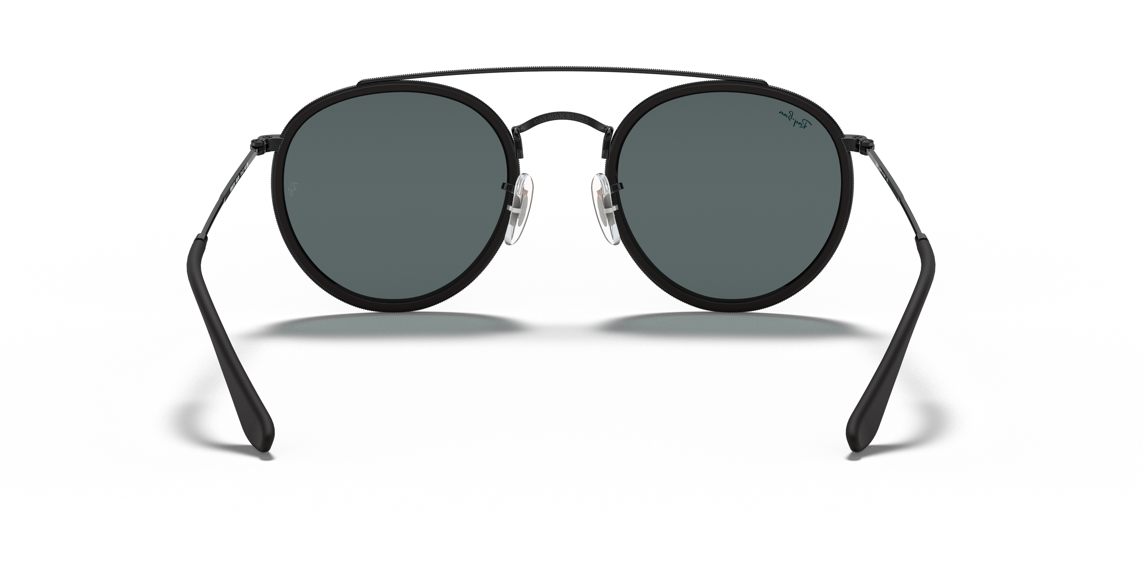 RAY-BAN SUNGLASSES ROUND DOUBLE BRIDGE - RB3647N 002/R5 51