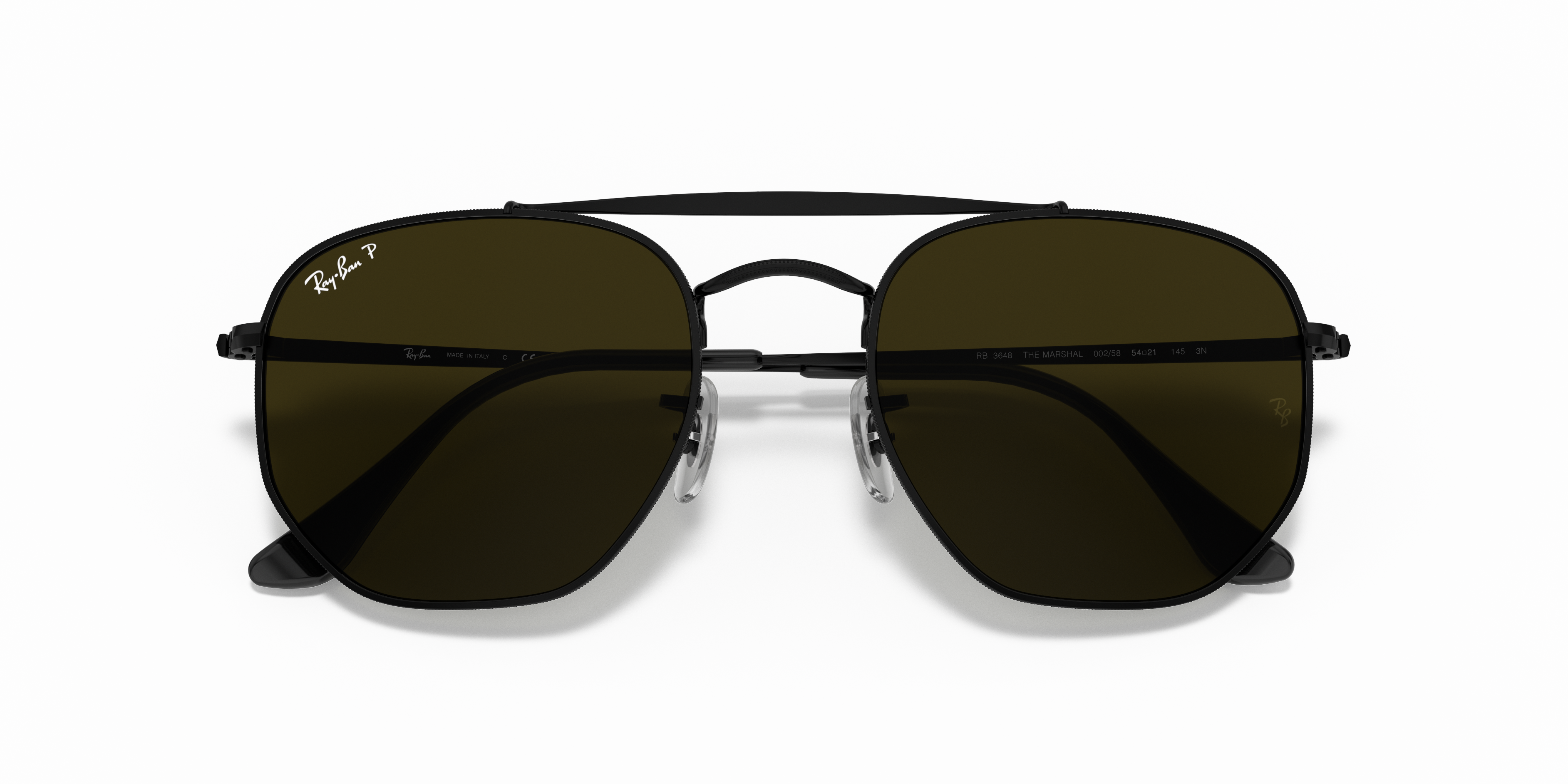 RAY-BAN SUNGLASSES THE MARSHAL II - RB3648 002/58 54