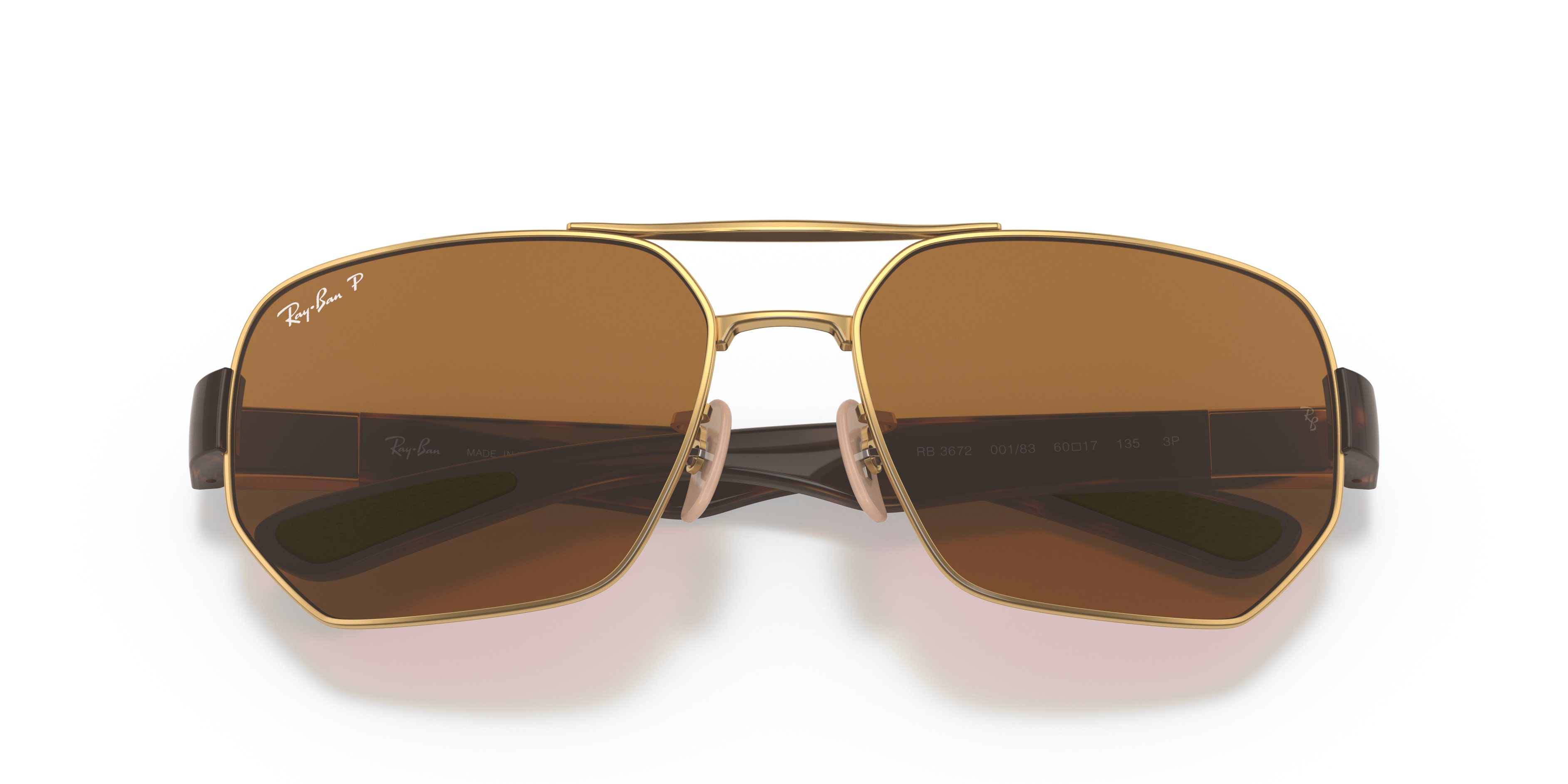 RAY-BAN SUNGLASSES - RB3672 001/83 60