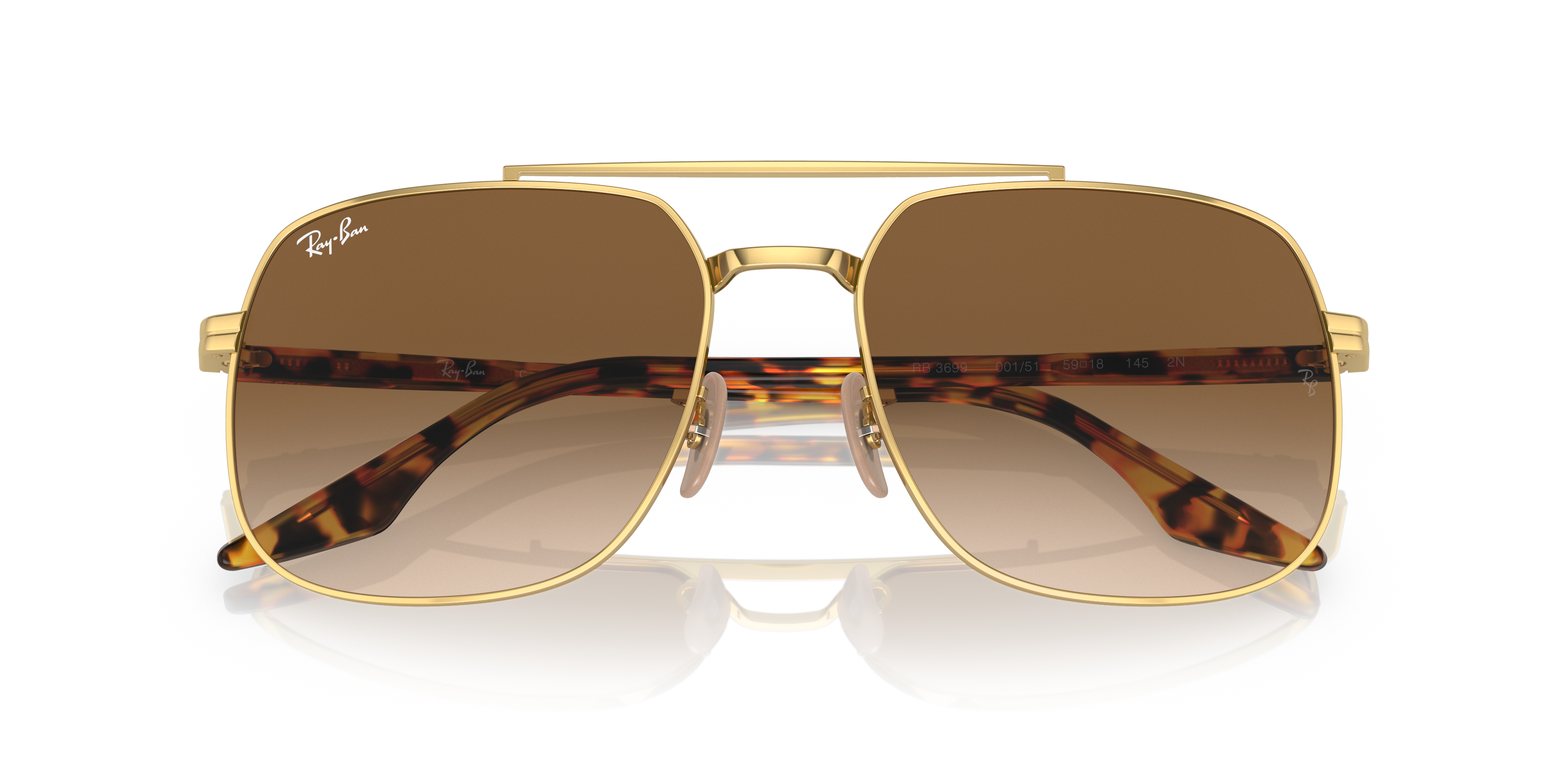 RAY-BAN SUNGLASSES - RB3699 001/51 56