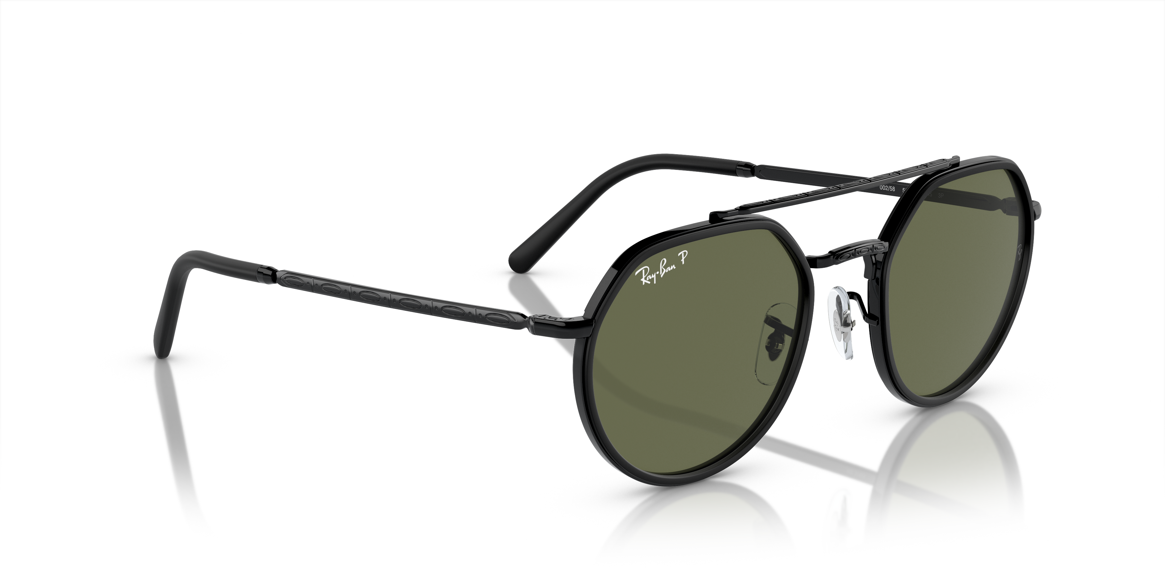 RAY-BAN SUNGLASSES - RB3765 002/58 53