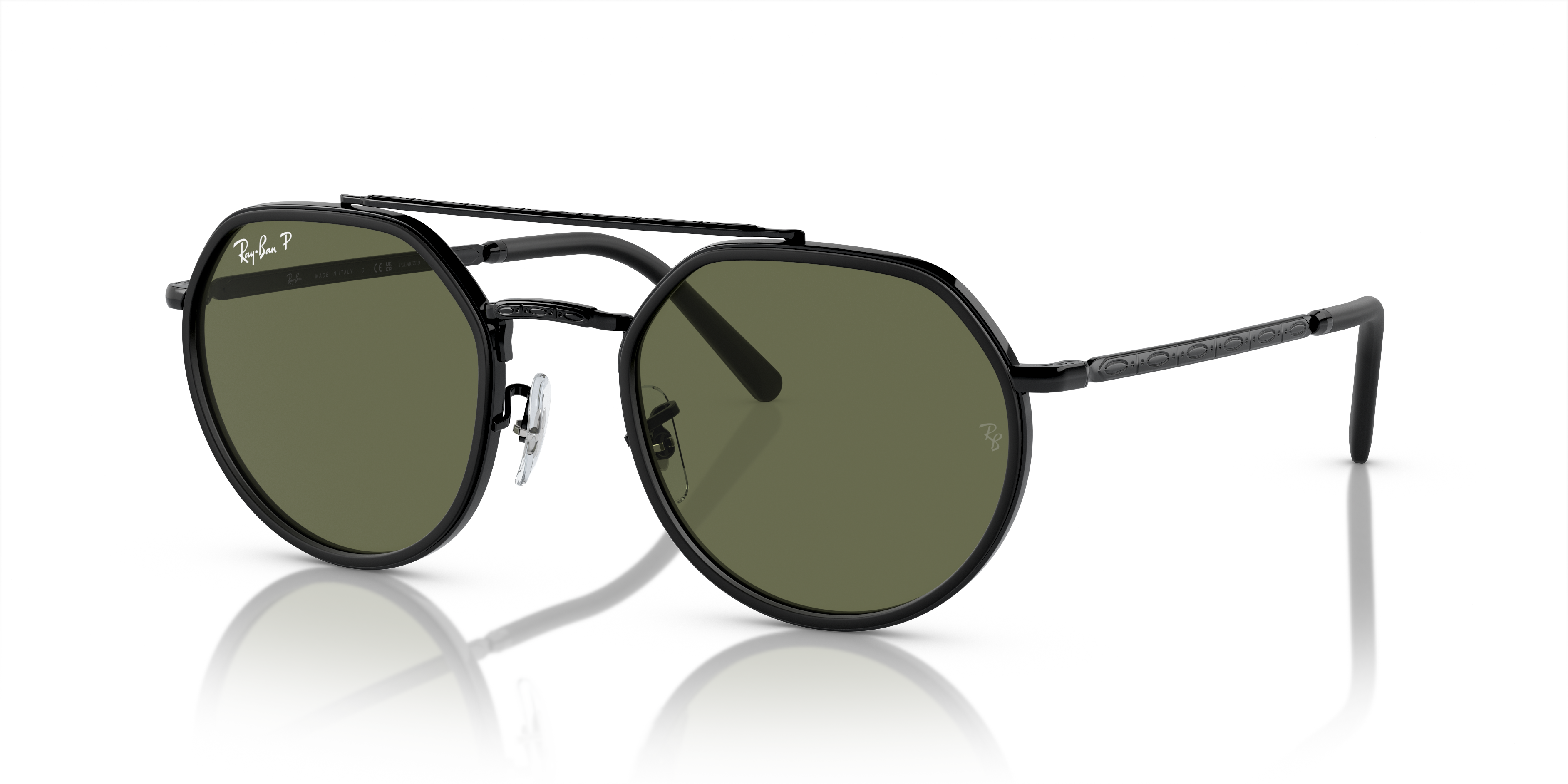 RAY-BAN SUNGLASSES - RB3765 002/58 53