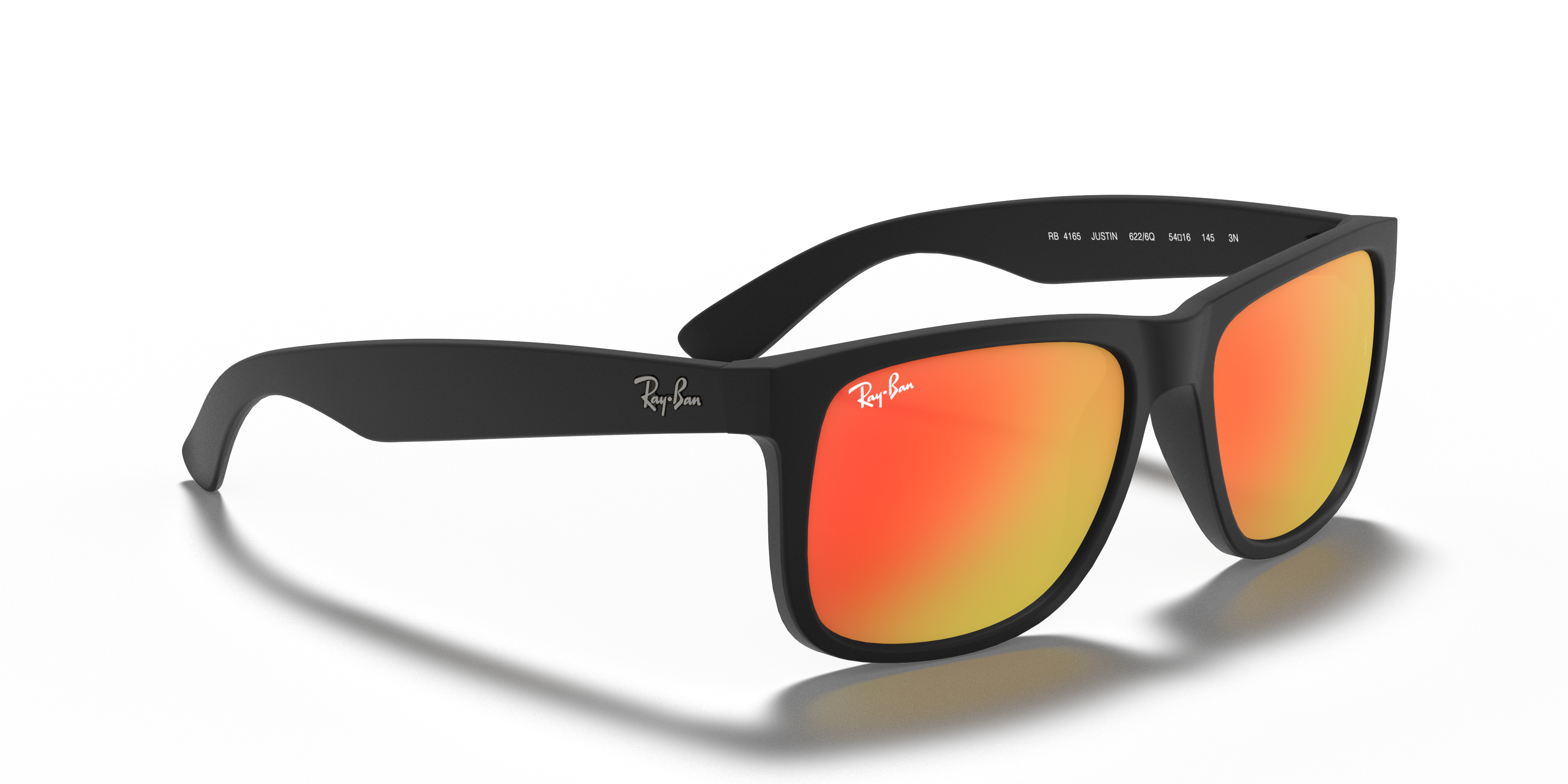 RAY-BAN SUNGLASSES JUSTIN - RB4165 622/6Q 54-55