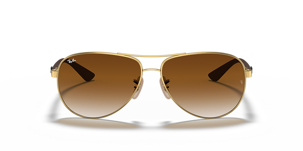 RAY-BAN SUNGLASSES CARBON FIBRE - RB8313 001/51 61