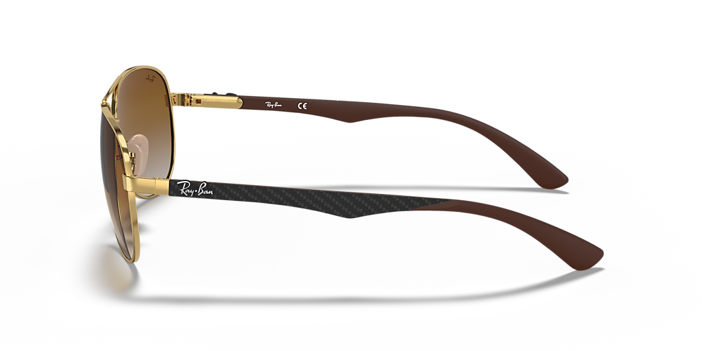 RAY-BAN SUNGLASSES CARBON FIBRE - RB8313 001/51 61