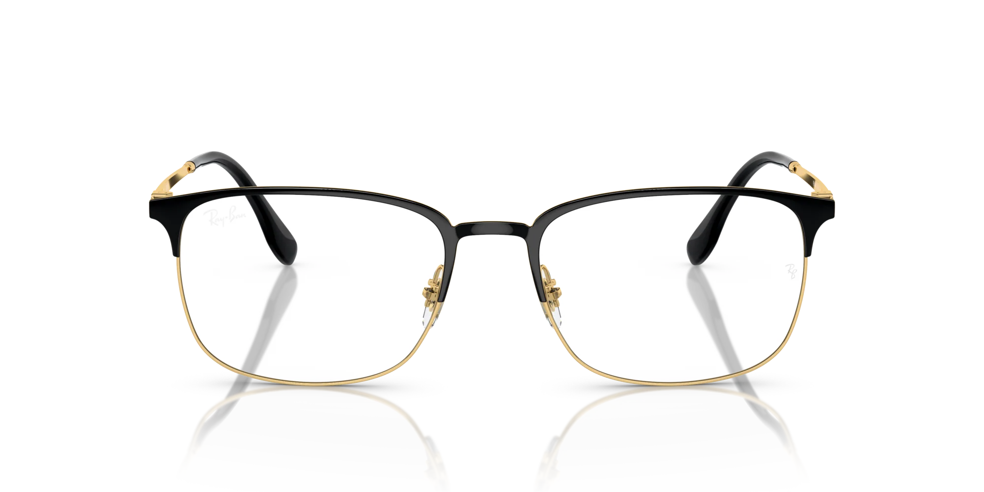 RAY-BAN EYEGLASSES - RX6494 2991 Black on Gold