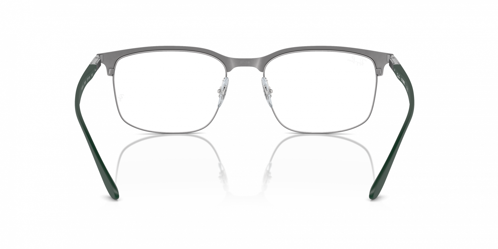 RAY-BAN EYEGLASSES - RX6518 2620 57 - Gunmetal/Sand GreenD