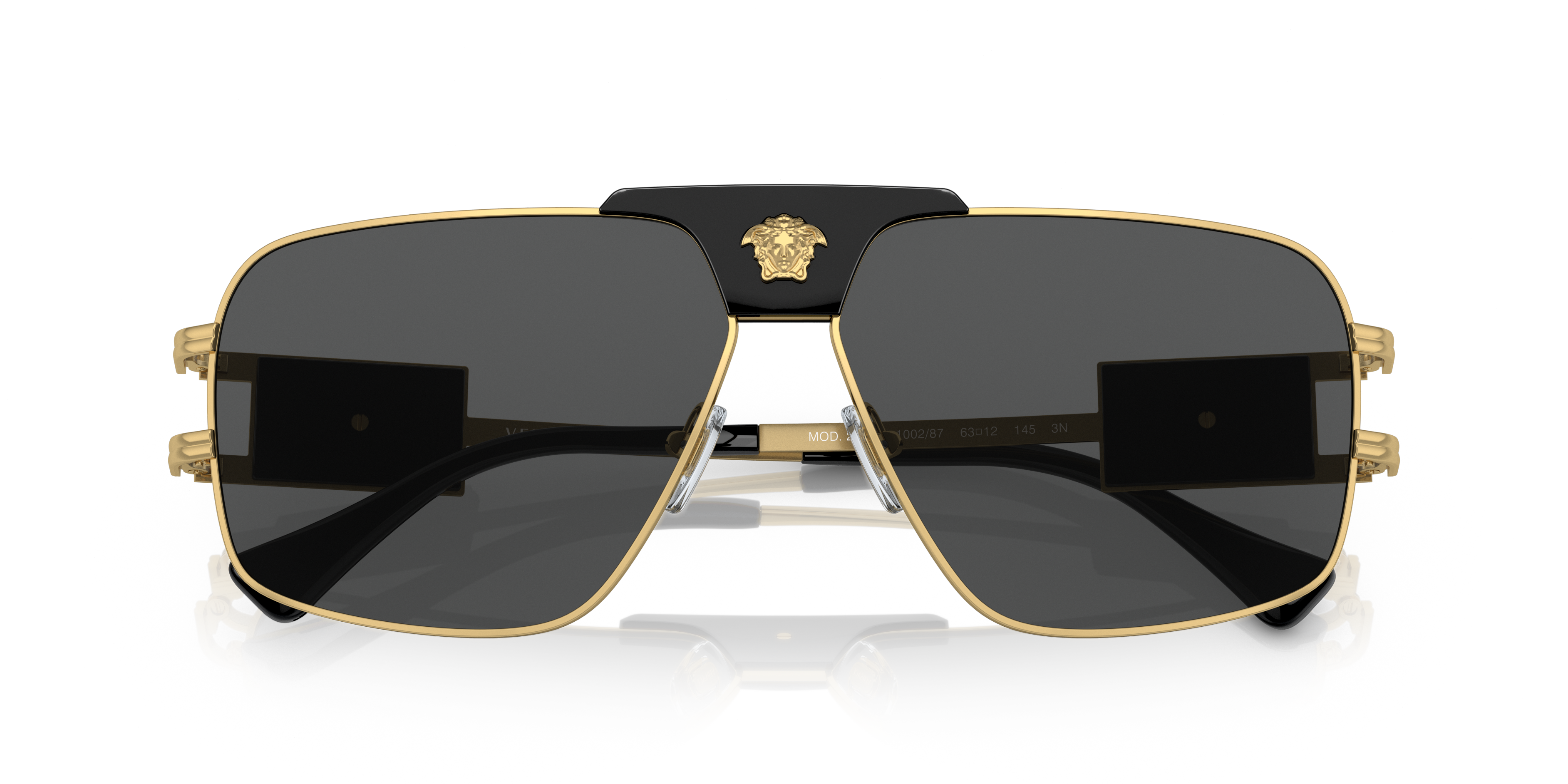 VERSACE SUNGLASSES MEDUSA STEEL - VE2251 100287 63