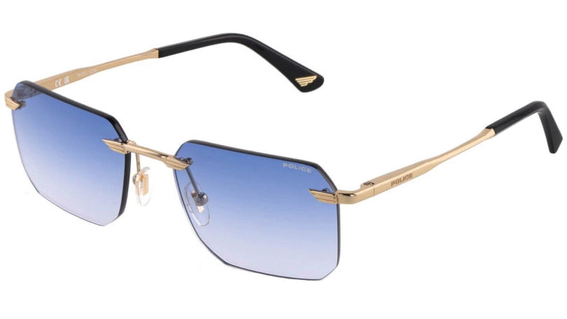 POLICE SUNGLASSES OVERFLY 1 - SPLU75 300Y 57