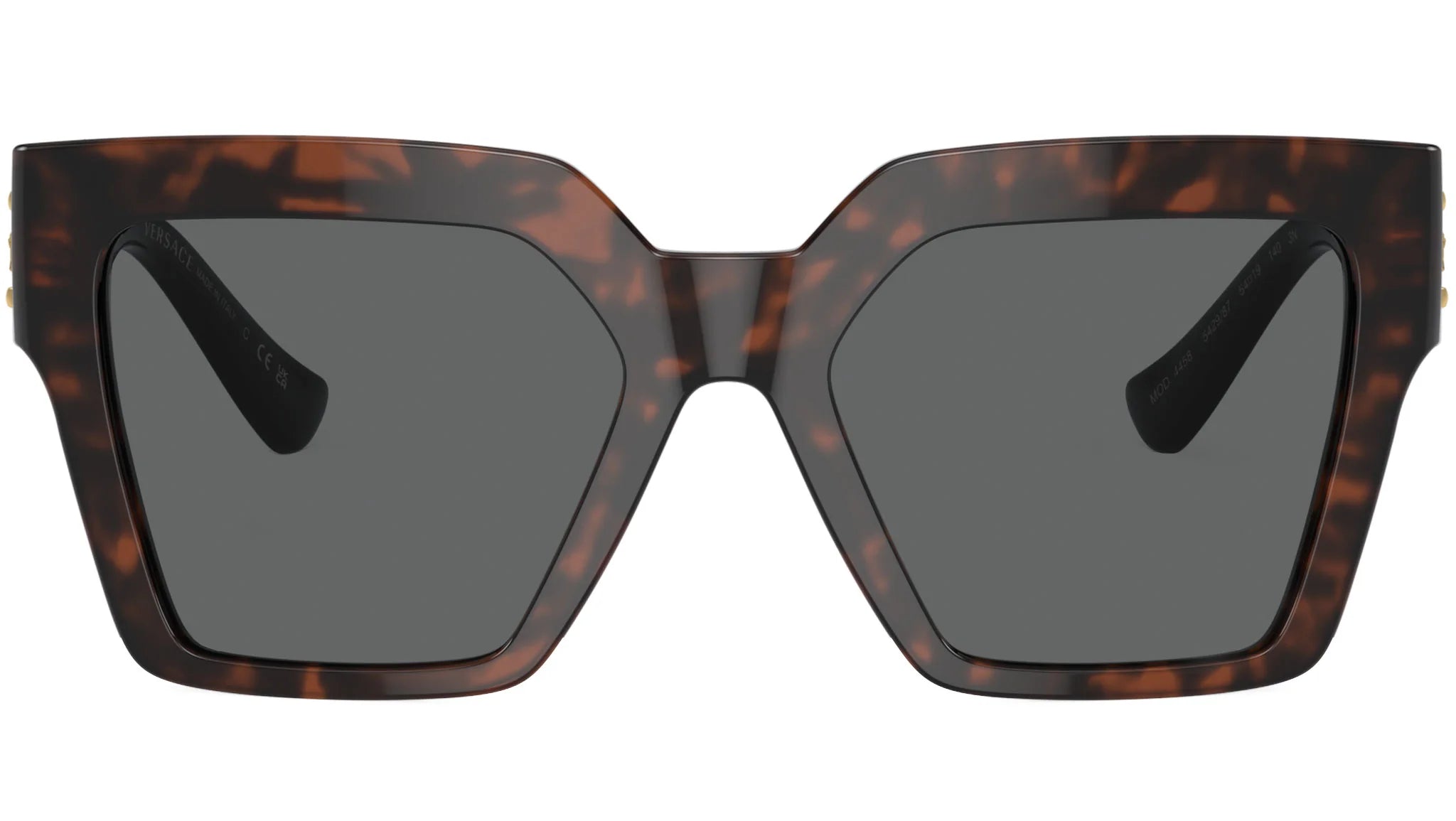 نظارات شمسية من فيرساتشي - VE4458 542987 54 - هافانا/أسود