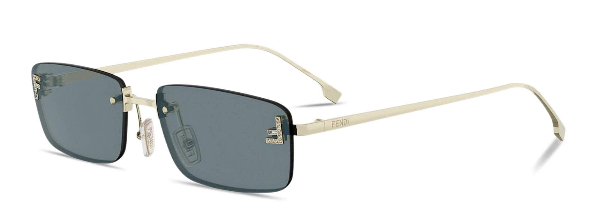 FENDI FIRST CRYSTAL SUNGLASSES - FE4172US 32V 54