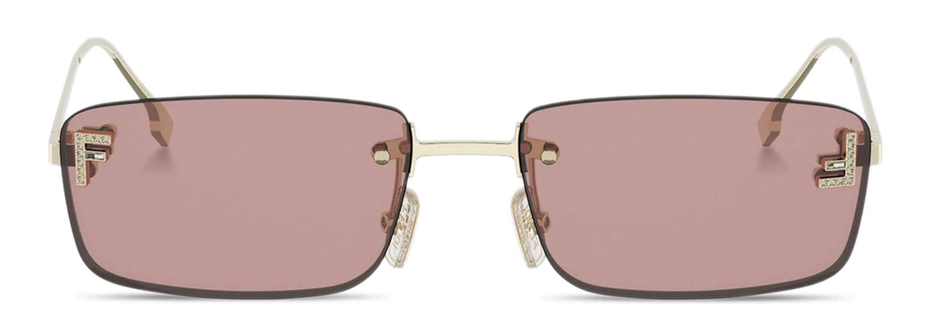 FENDI FIRST CRYSTAL SUNGLASSES - FE4172US 32Y 54