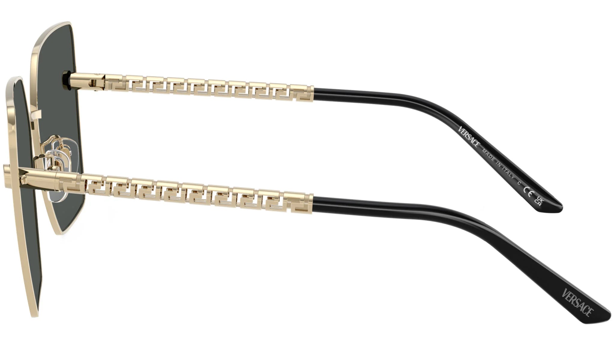 نظارات شمسية من فيرساتشي - VE2270D 125287 63 - ذهبي باهت