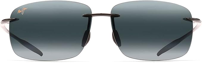 MAUI JIM SUNGLASSES - READER +1.50 422 02 GRY BREAKWALL GLOSS BLK