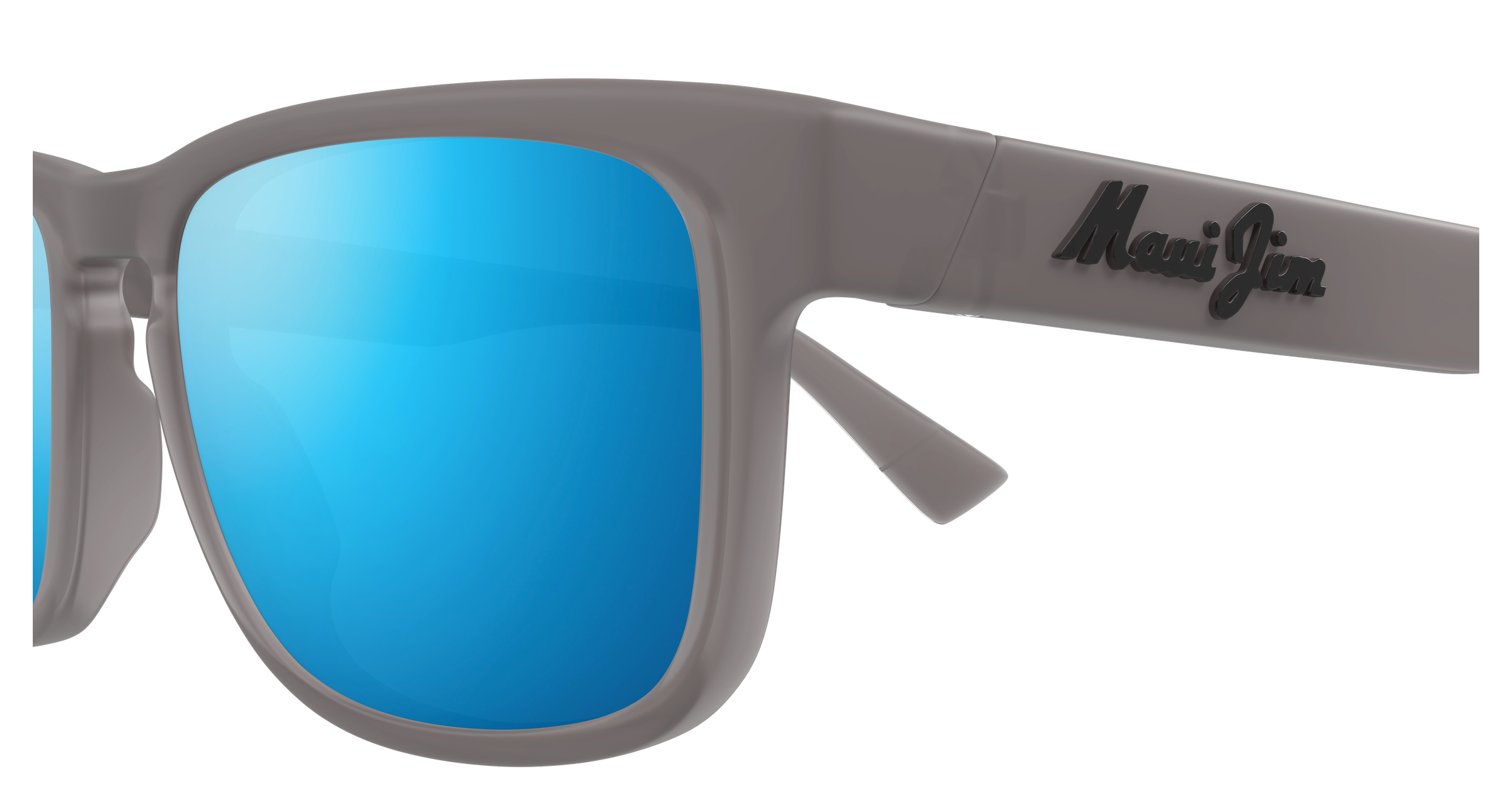 MAUI JIM SUNGLASSES - MJ0593S-004/B593-14 BLUE HAWAII KUPULAU MATTE TRANS GRREY