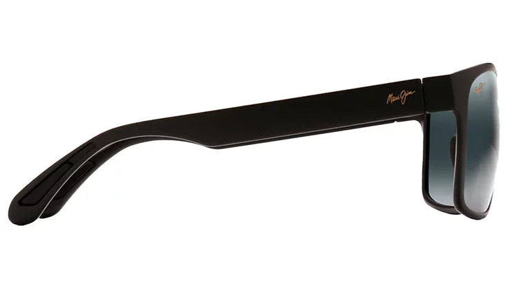 MAUI JIM SUNGLASSES - READER +2.50 432 2M RED SANDS BLACK MATTE