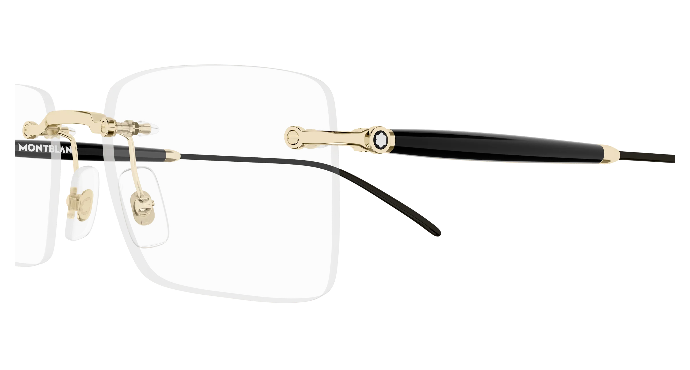 MONTBLANC EYEGLASSES - MB0411O 001 55
