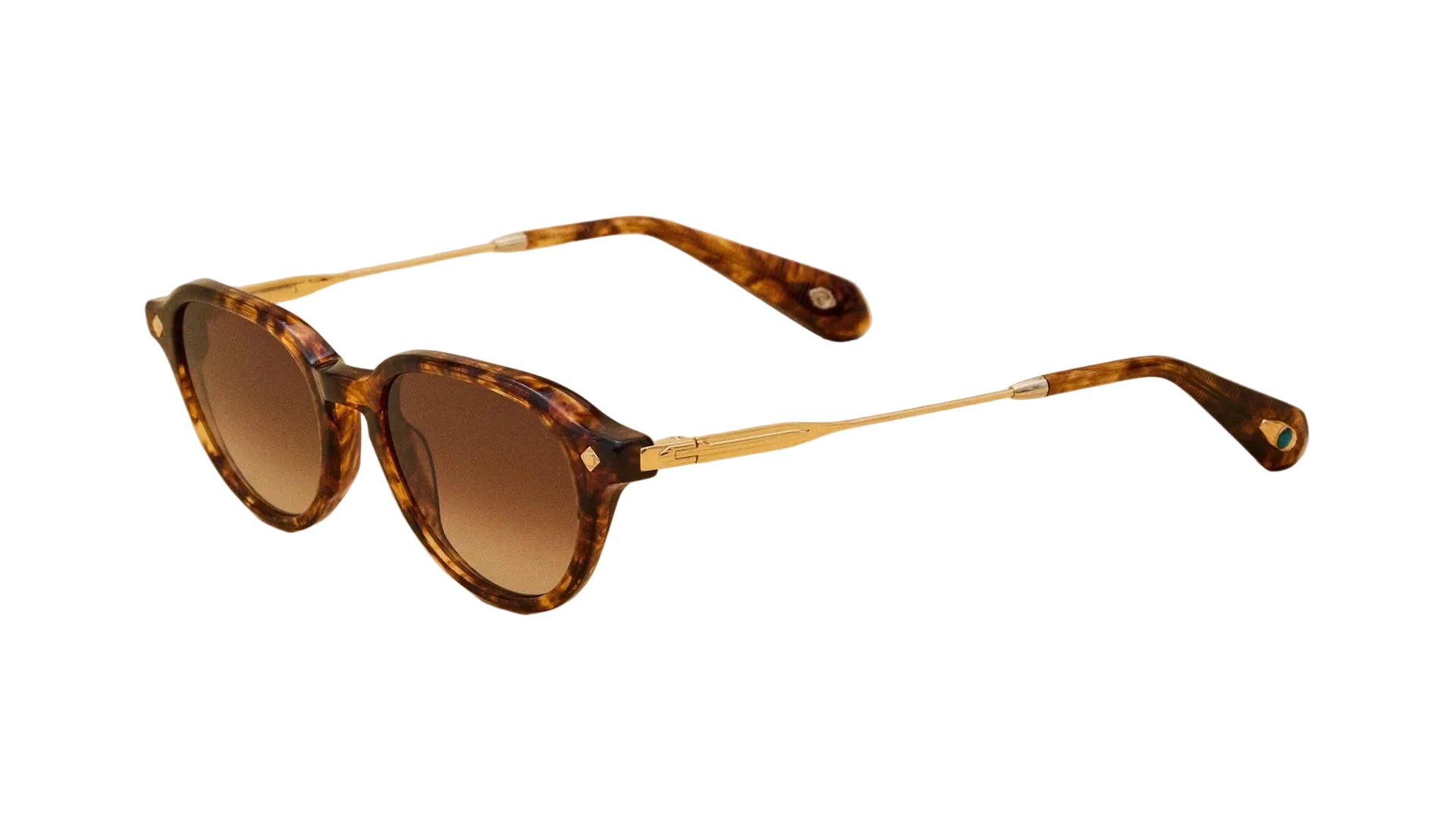 LUNETTERIE GENERALE SUNGLASSES - APRES SKI TIGER TORTOISE/18K GOLD