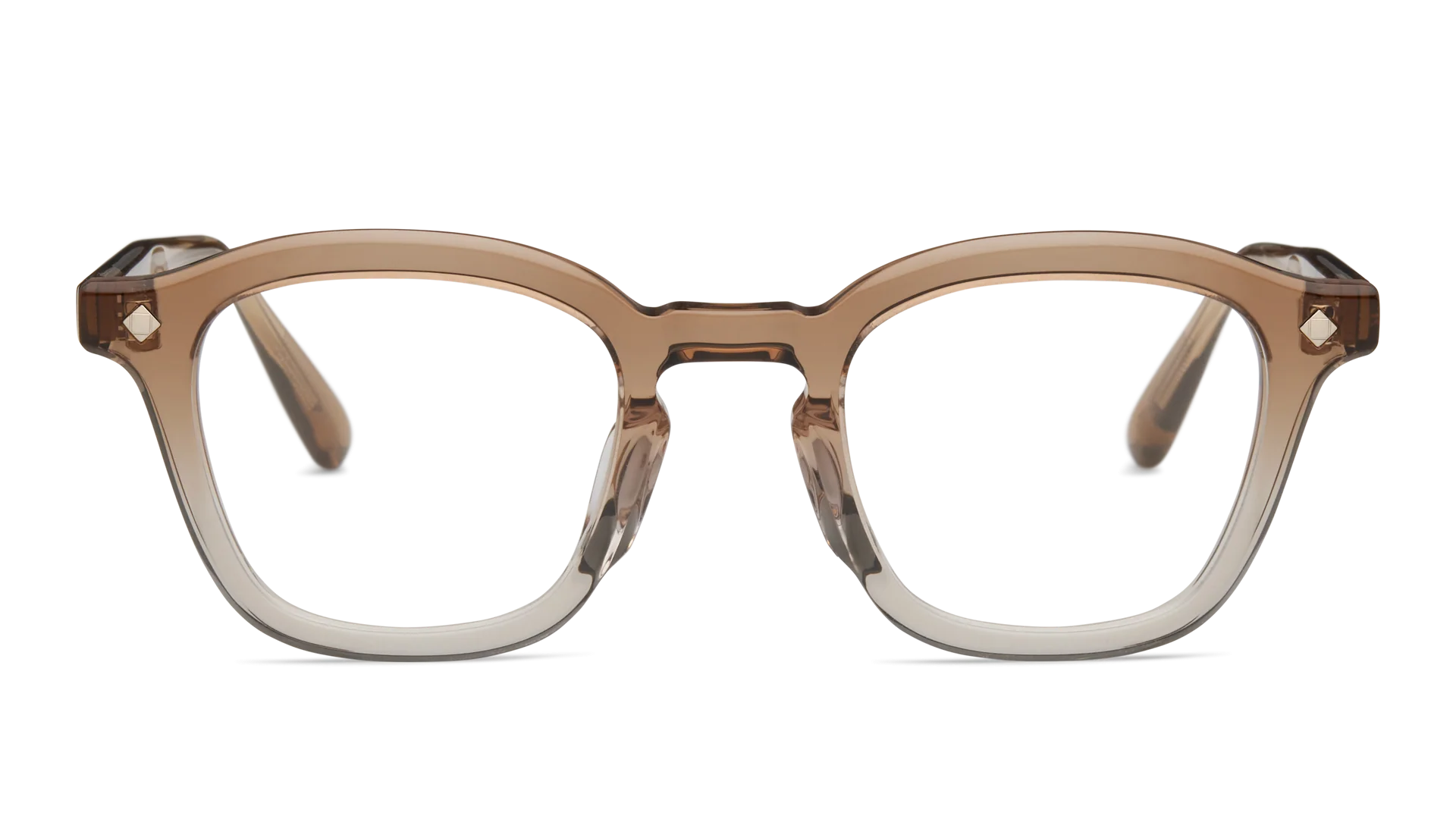 LUNETTERIE GENERALE EYEGLASSES - COGNAC GRADIENT AMBER CRYSTAL/CHAMPAGNE 48