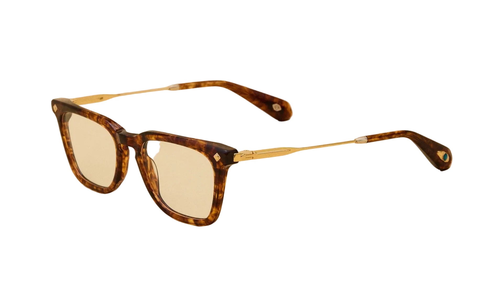 LUNETTERIE GENERALE EYEGLASSES - CHIVALRY ISNT DEAD TIGER TORTOISE/18K GOLD