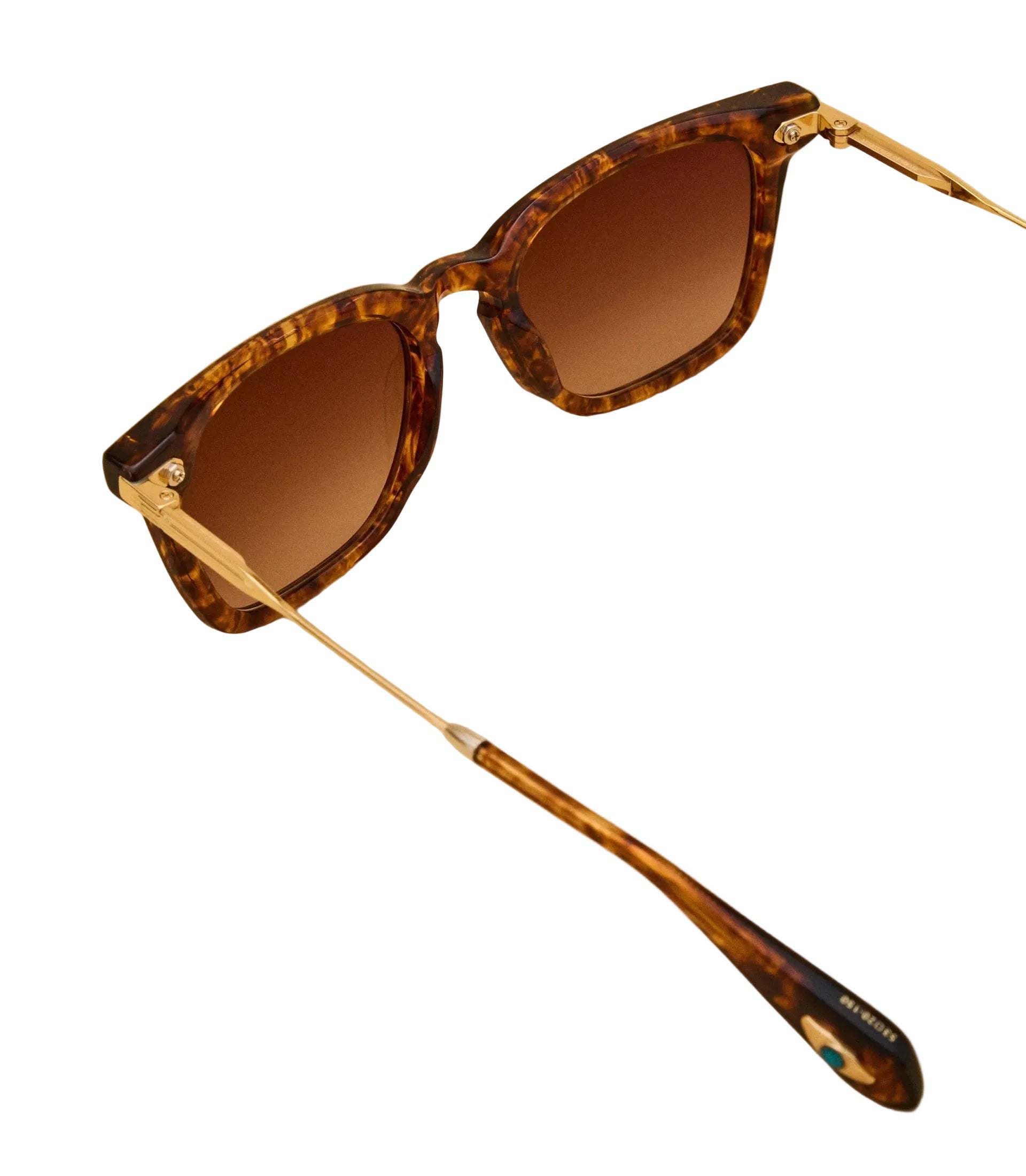 LUNETTERIE GENERALE SUNGLASSES - CHIVALRY ISNT DEAD TIGER TORTOISE/18K GOLD