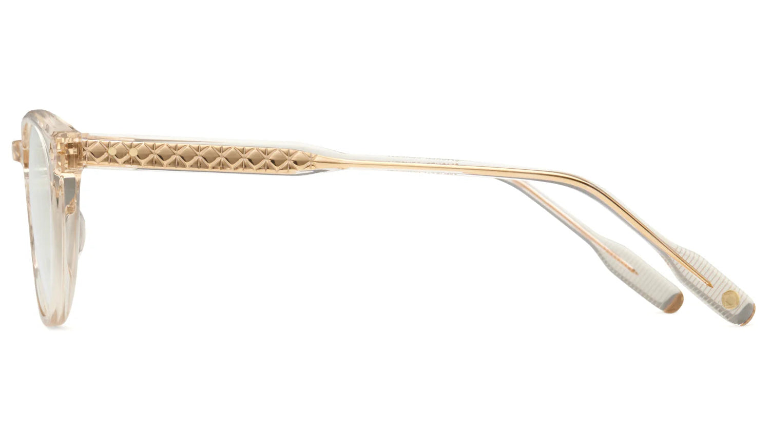 LUNETTERIE GENERALE SUNGLASSES - DOLCE VITA SMOKED CRYSTAL/18K GOLG GRADIENTS BLUE GREEN