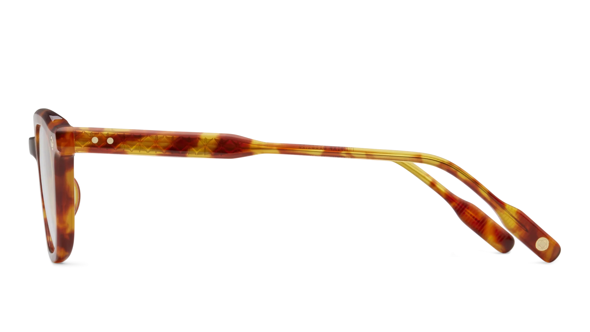 نظارة لونتيري جنرال - سلحفاة إنيجما العتيقة/ذهب عيار 14 قيراط 47