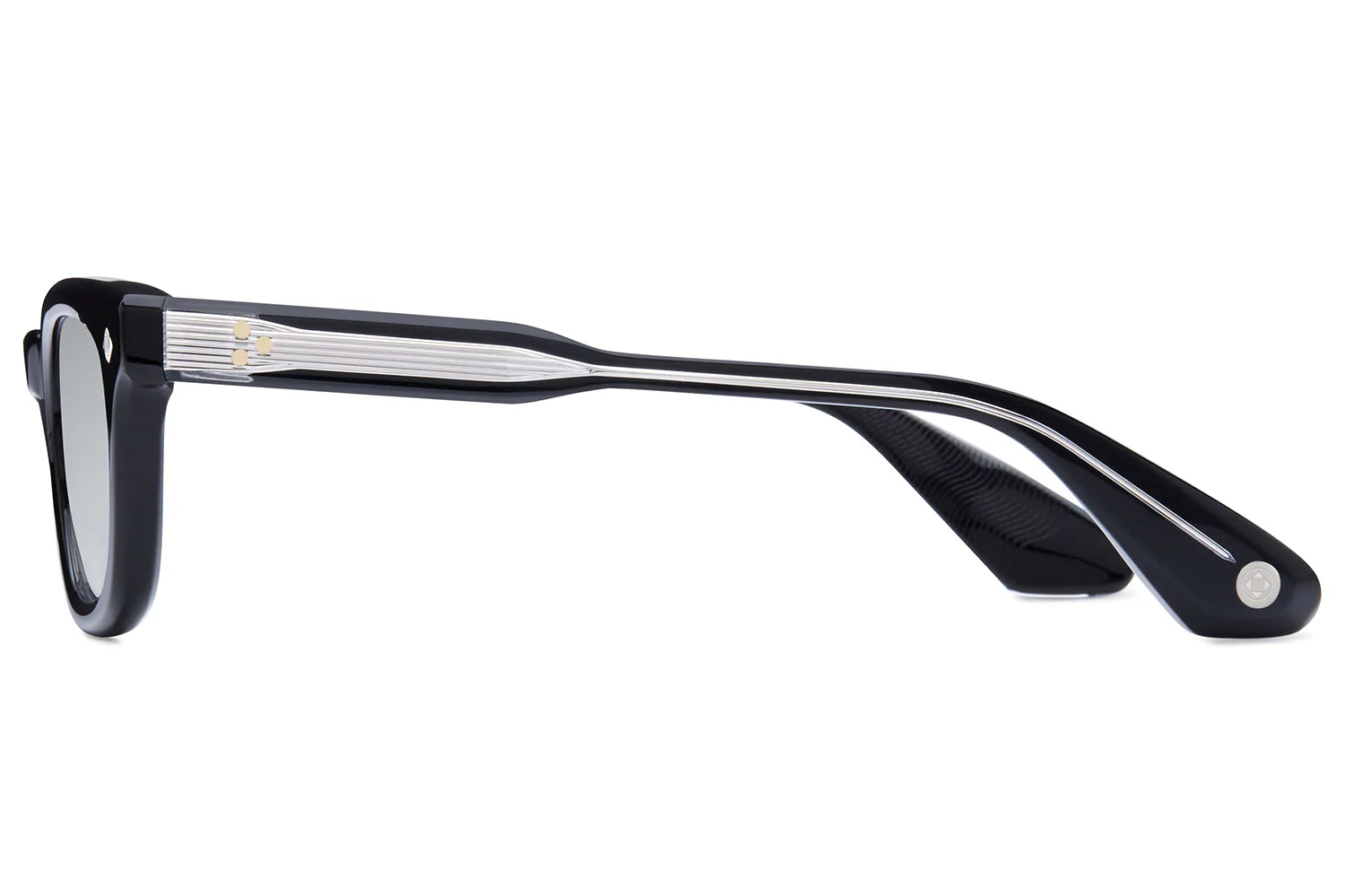 LUNETTERIE GENERALE SUNGLASSES - ONE MORE NIGHT BLACK/PALLADIUM 49