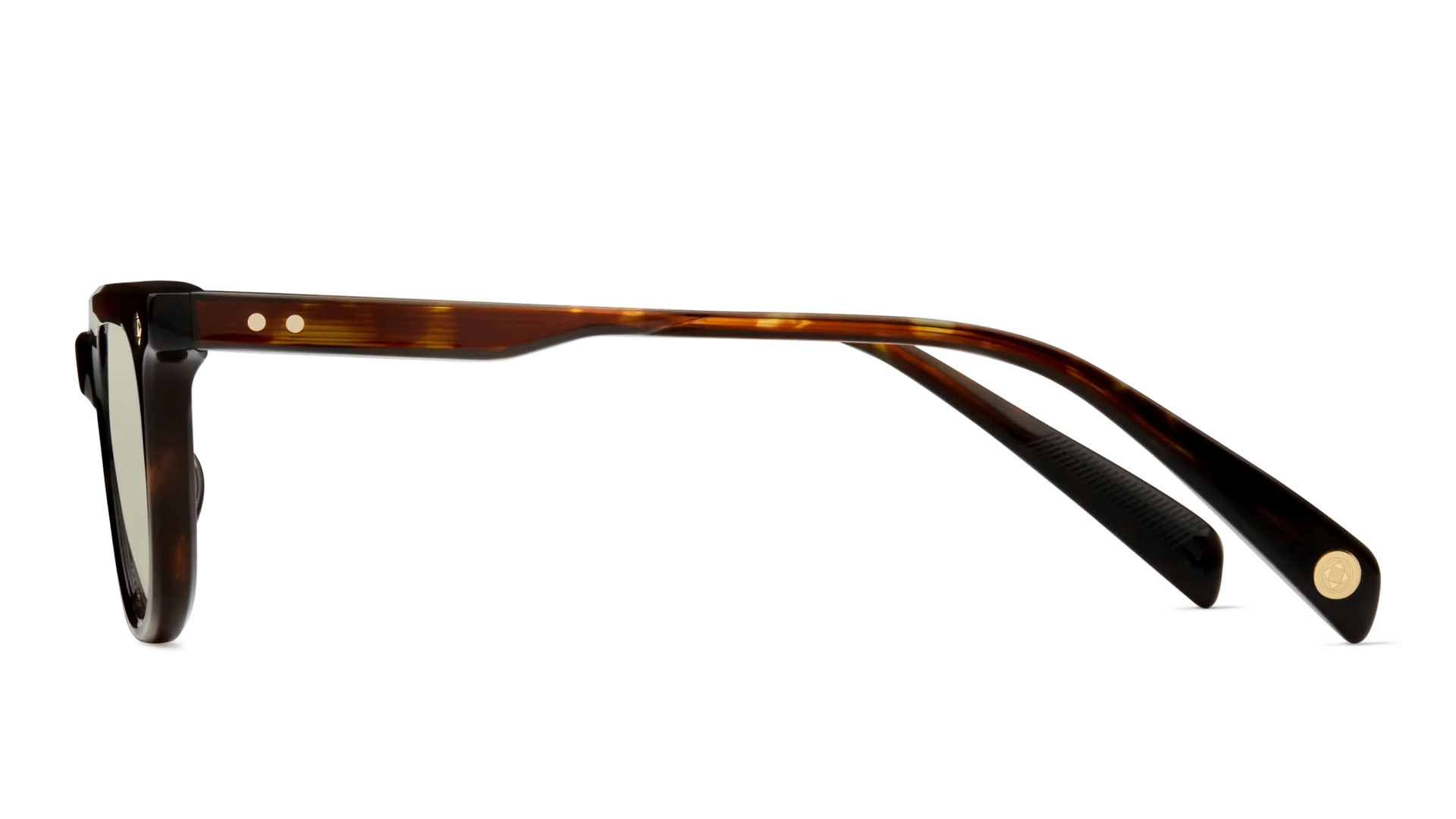 LUNETTERIE GENERALE SUNGLASSES - TOKYO NIGHT DARK TORTOISE/18K GOL