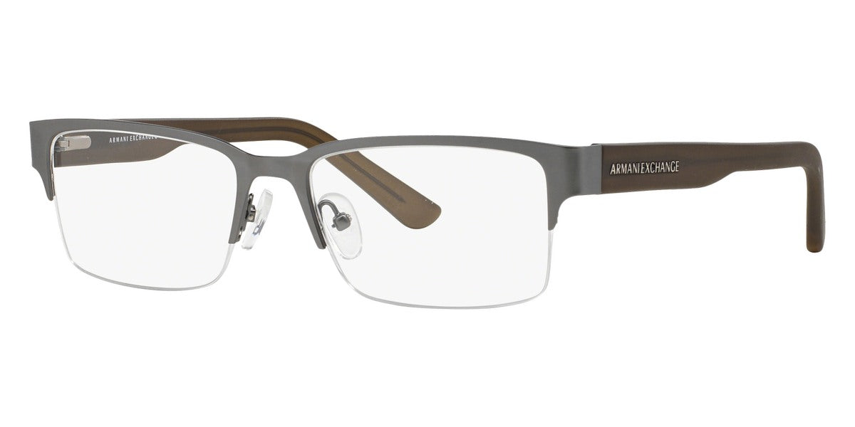 ARMANI EXCHANGE EYEGLASSES - AX1014 6060 53 - Matte Gunmetal