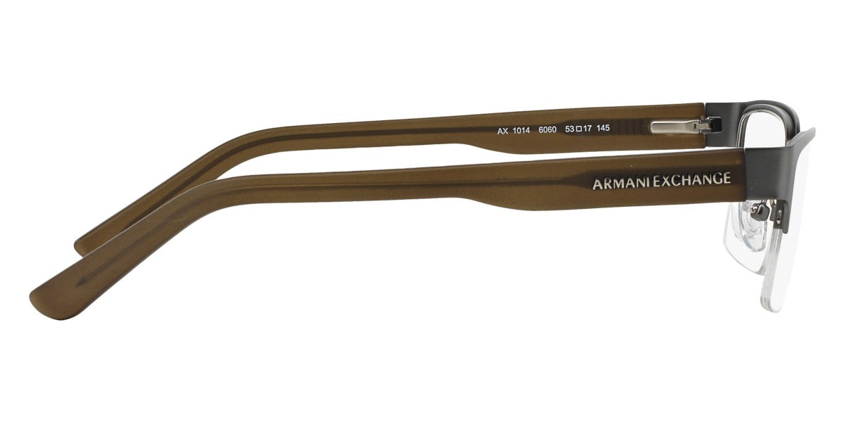 ARMANI EXCHANGE EYEGLASSES - AX1014 6060 53 - Matte Gunmetal