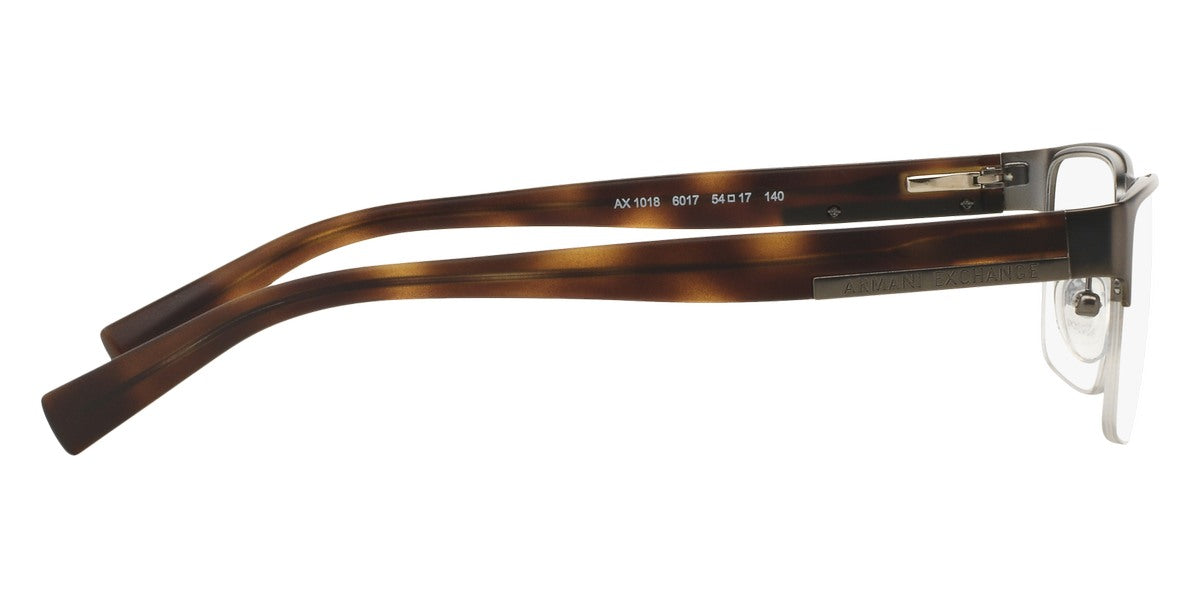 ARMANI EXCHANGE EYEGLASSES - AX1018 6017 54 - Matte Gunmetal