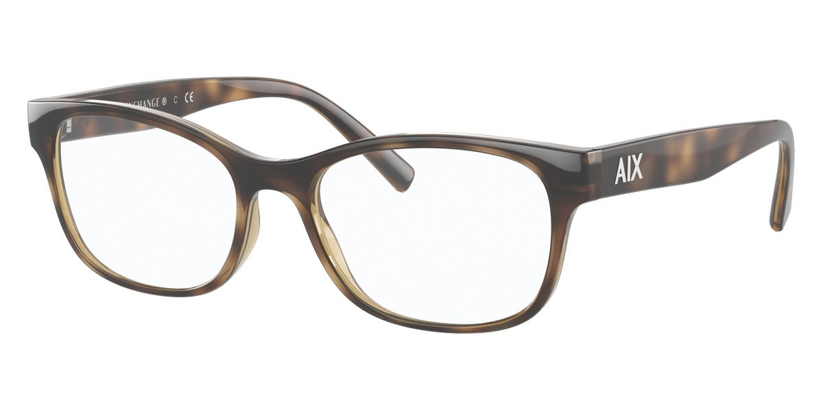 ARMANI EXCHANGE EYEGLASSES - AX3076F 8213 SHINY HAVANA