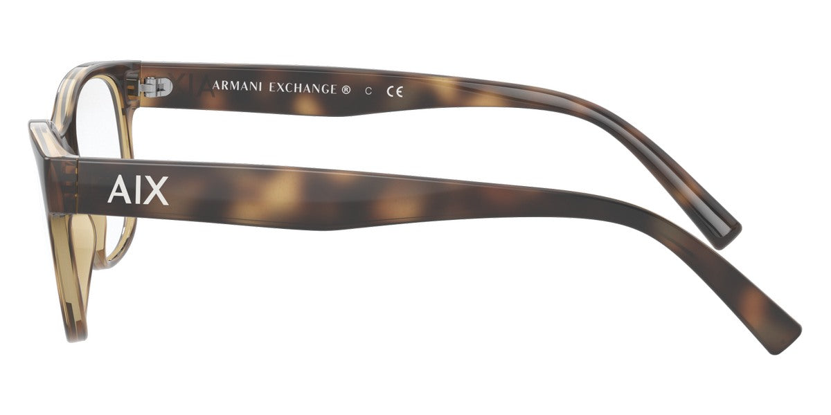 ARMANI EXCHANGE EYEGLASSES - AX3076F 8213 SHINY HAVANA