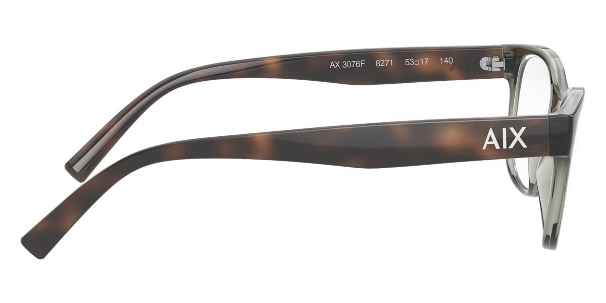 ARMANI EXCHANGE EYEGLASSES - AX3076F 8213 SHINY HAVANA